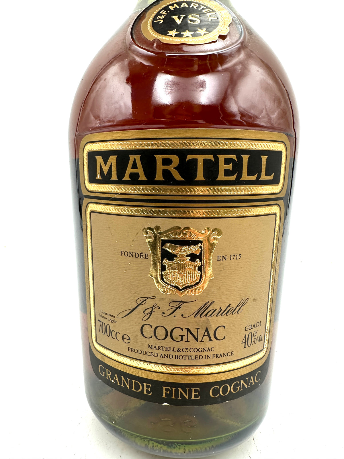Martell - VS Trois Etoiles Grande Fine Cognac - Anni 1980
