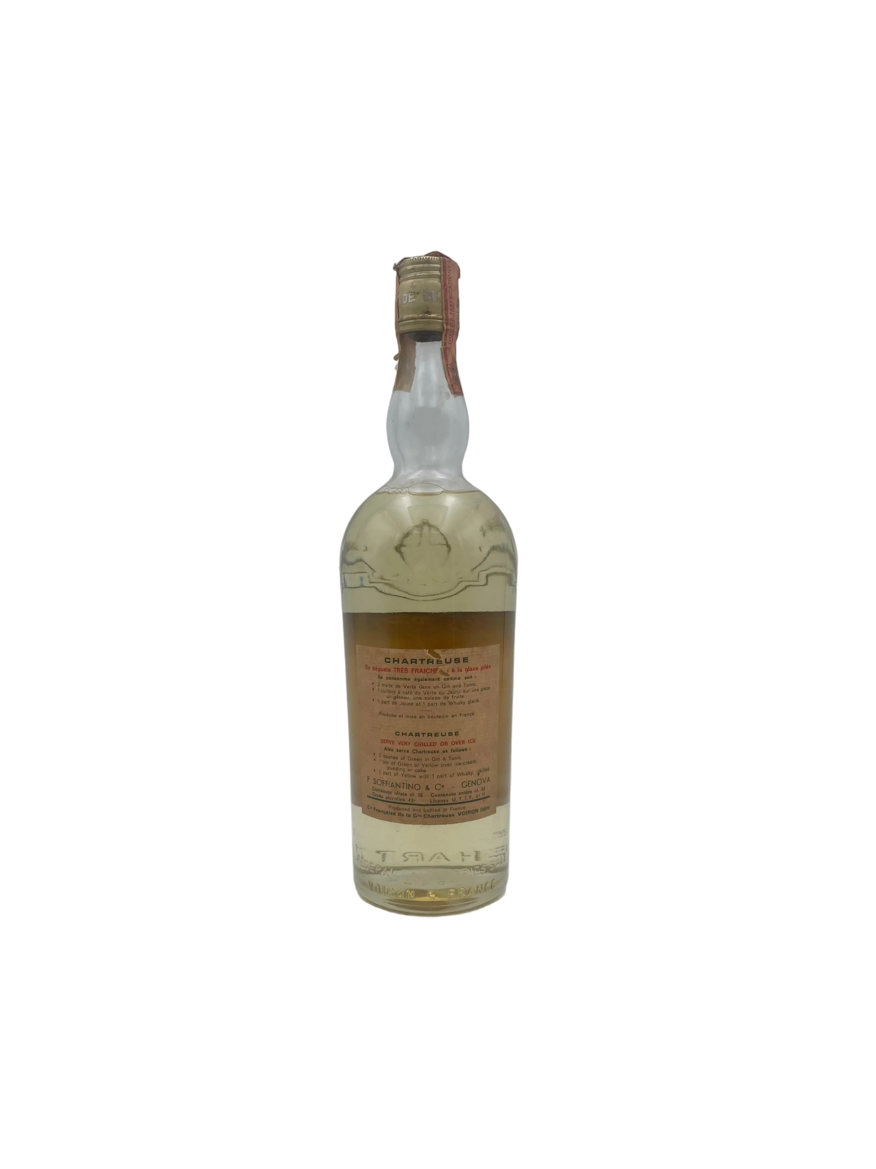 Chartreuse - Jaune - Liqueur - Bottl. 1964-1966