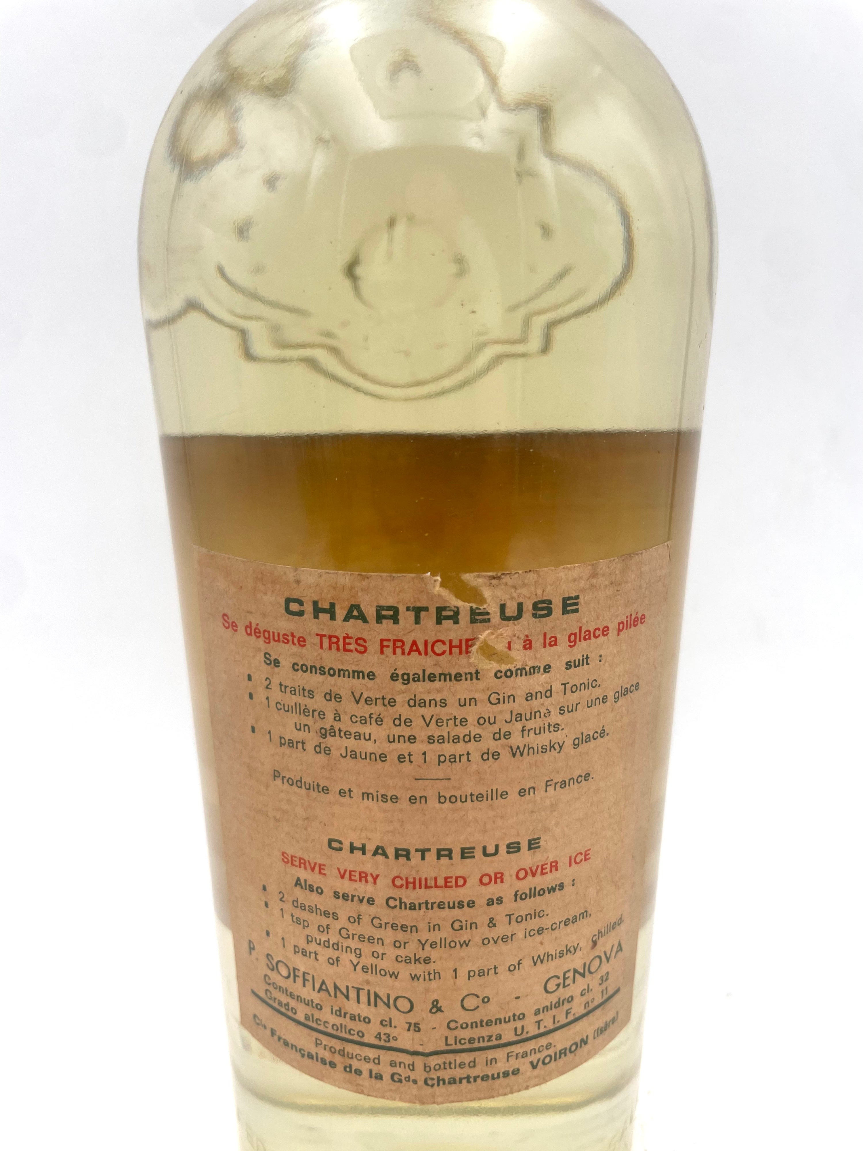 Chartreuse - Yellow - Liqueur - Bottl. 1964-1966