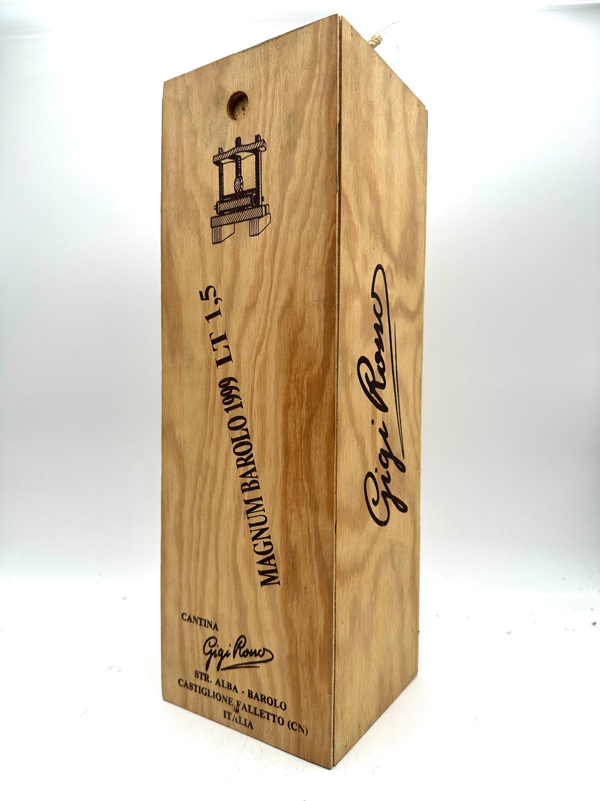 1999 - Gigi Rosso - Barolo Arione - Magnum