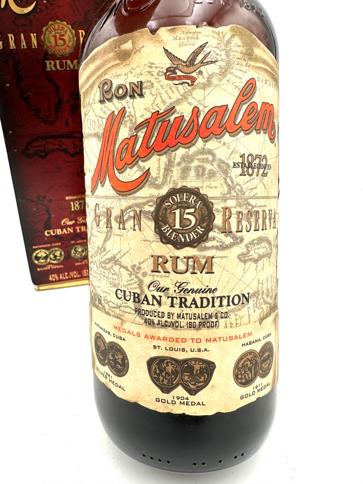 Matusalem - Solera 15 Blender Gran Reserva Rum - Anni 1980