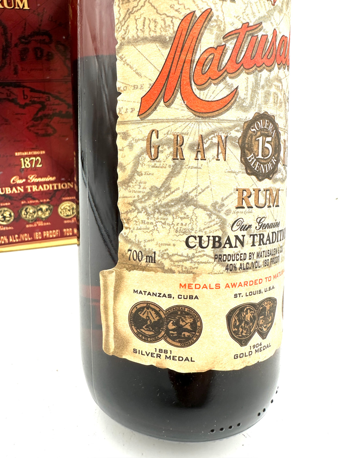 Matusalem - Solera 15 Blender Gran Reserva Rum - Anni 1980