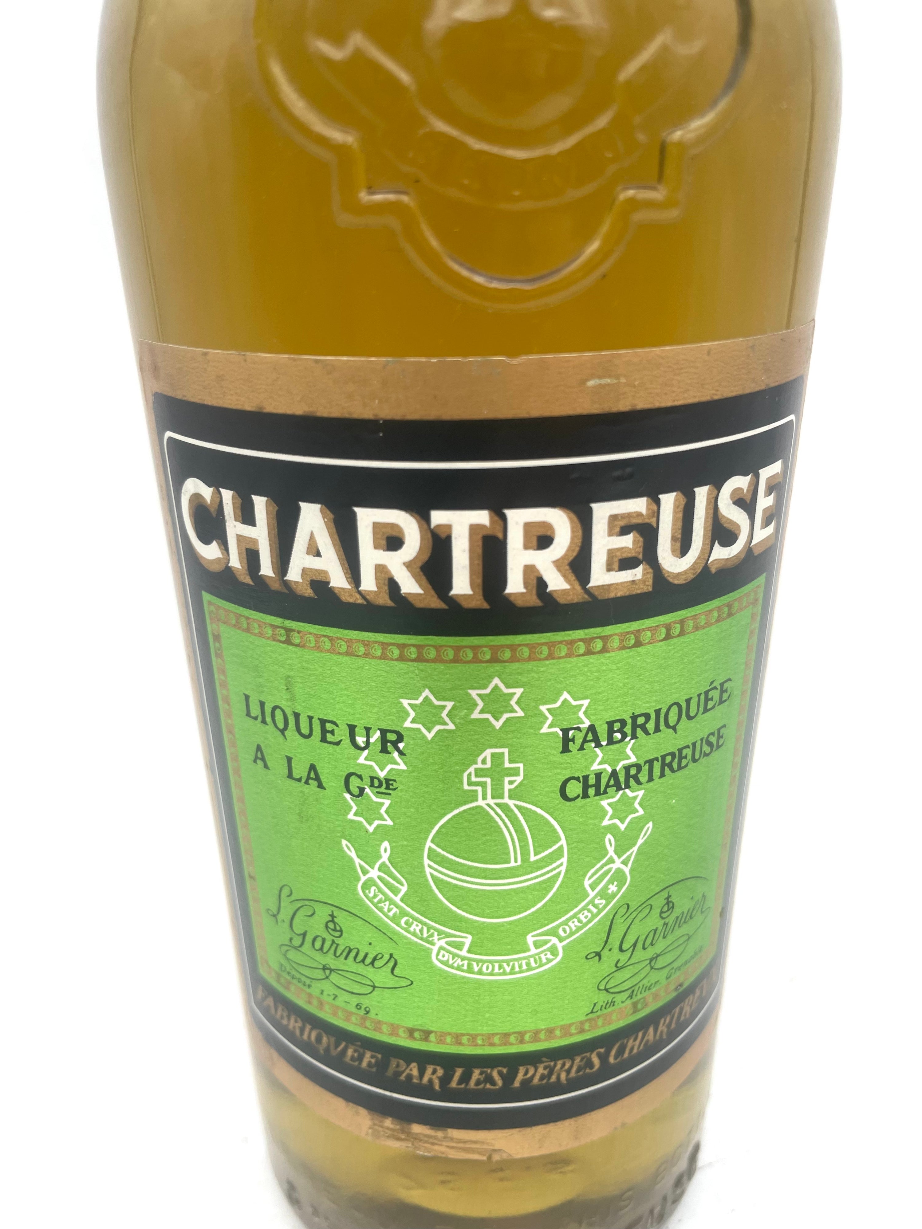Chartreuse - Green - Liqueur - Bottle 1964-1966