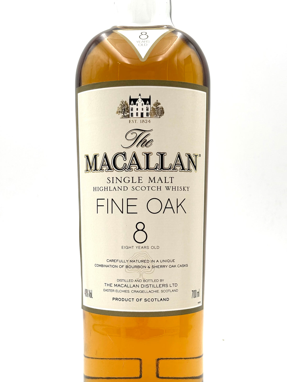 Macallan - 8 YO Fine Oak - Single Highland Malt Scotch Whisky - 2010s