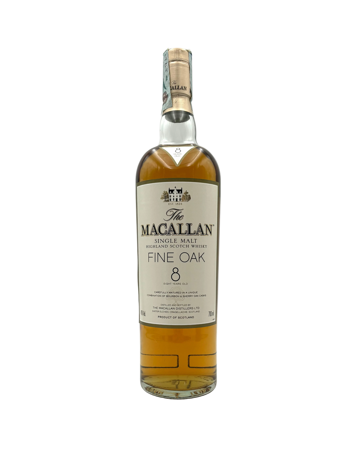Macallan - 8 YO Fine Oak - Single Highland Malt Scotch Whisky - 2010s