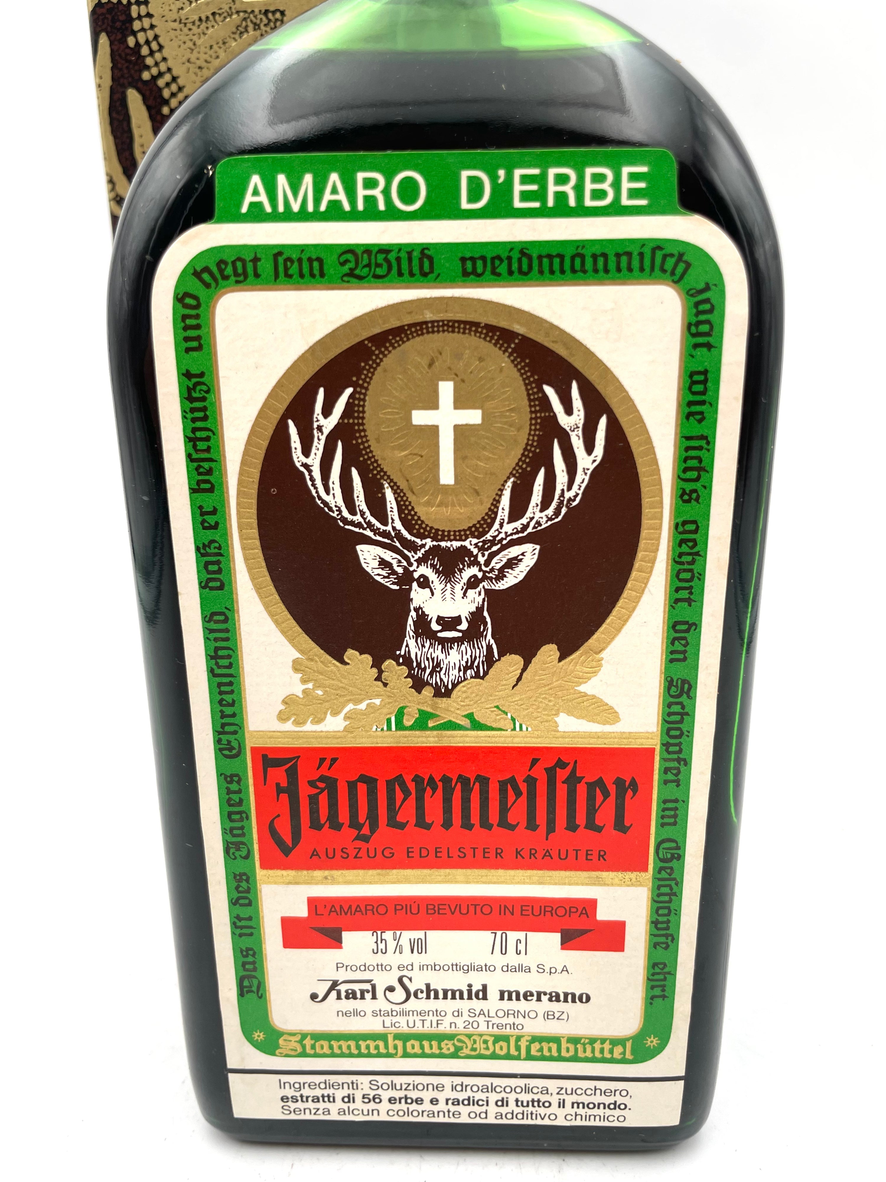 Jagermeister - Amaro d'Erbe - Anni '90s