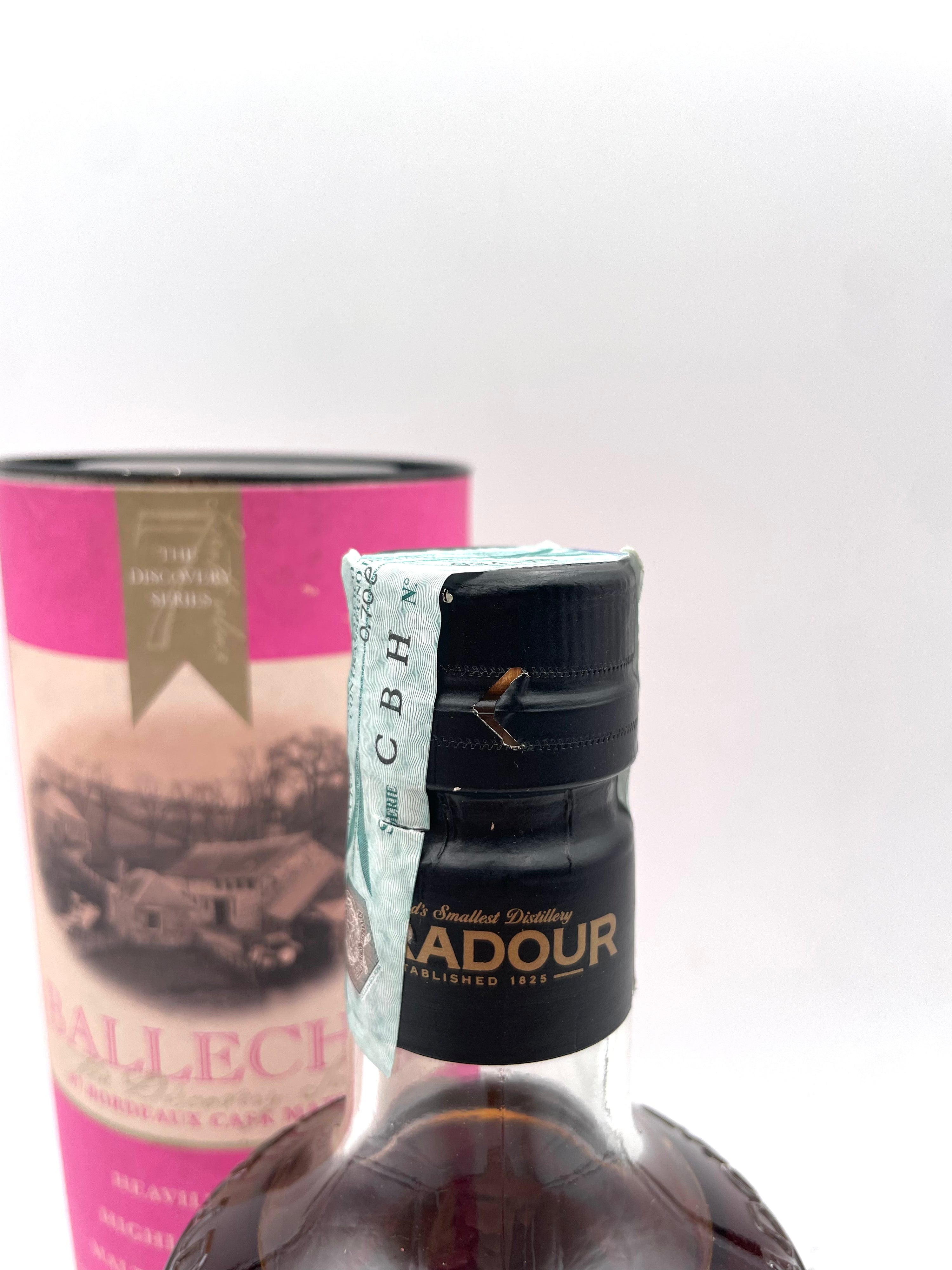 Edradour Ballechin - #7 Series Bordeaux Cask Matured Highland Single Malt Scotch Whisky - Bottl. 2012