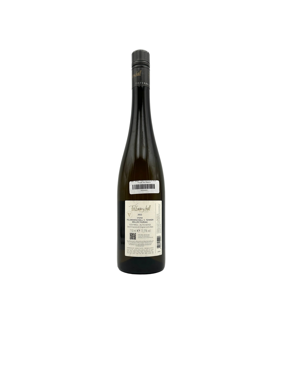2022 - Tiefenbrunner - Vigna Feldmarschall Von Fenner Muller Thurgau