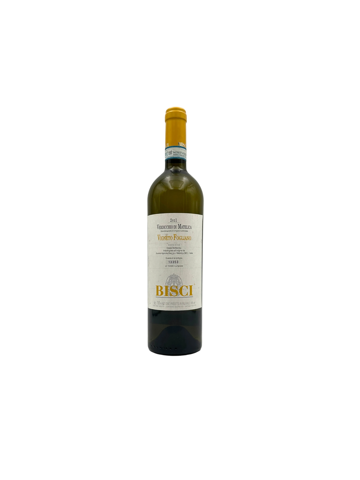 2022 - Bisci - Verdicchio di Matelica Vigneto Fogliano