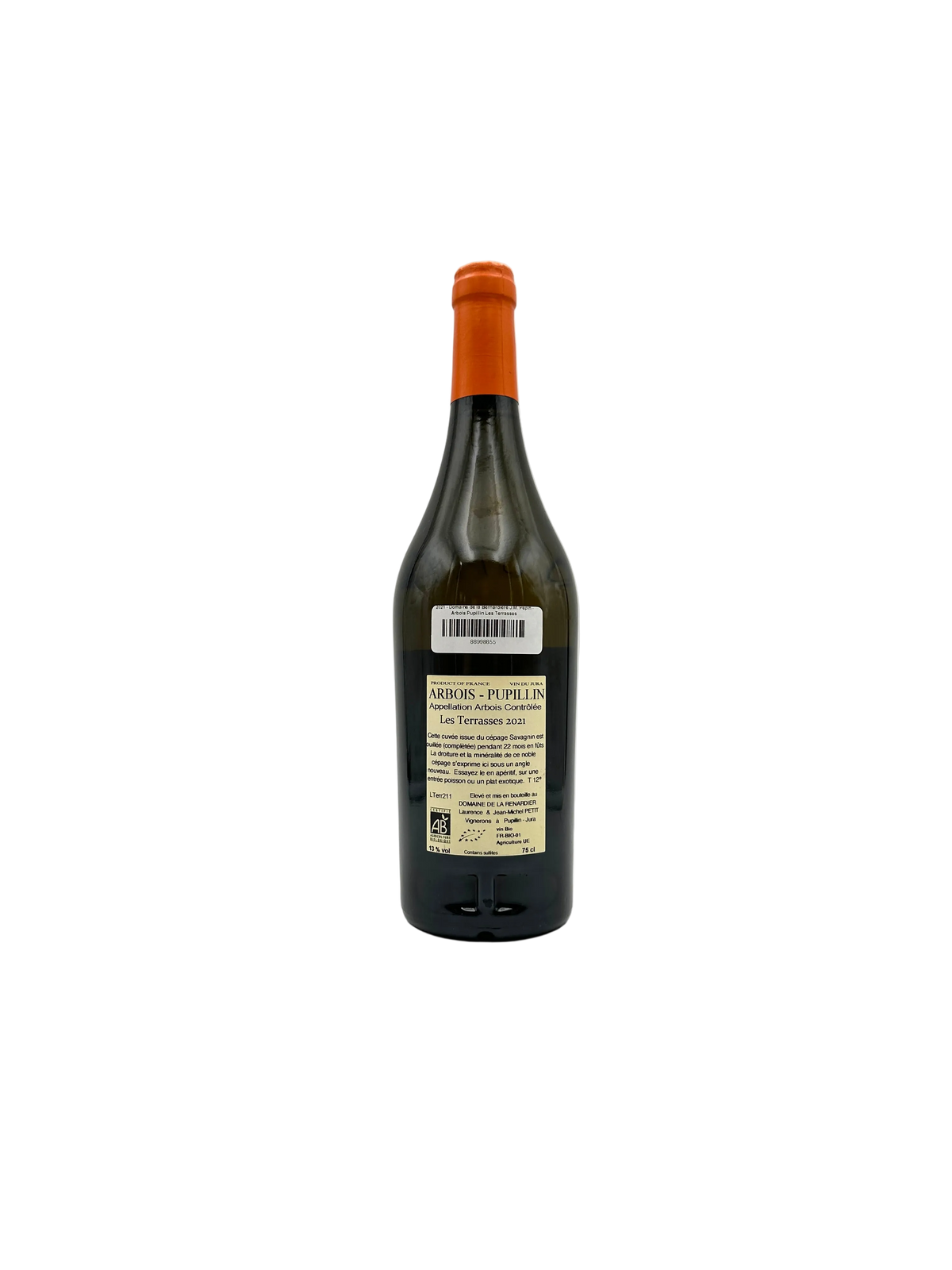 2021 - Domaine de la Renardière - Arbois Pupillin Les Terrasses