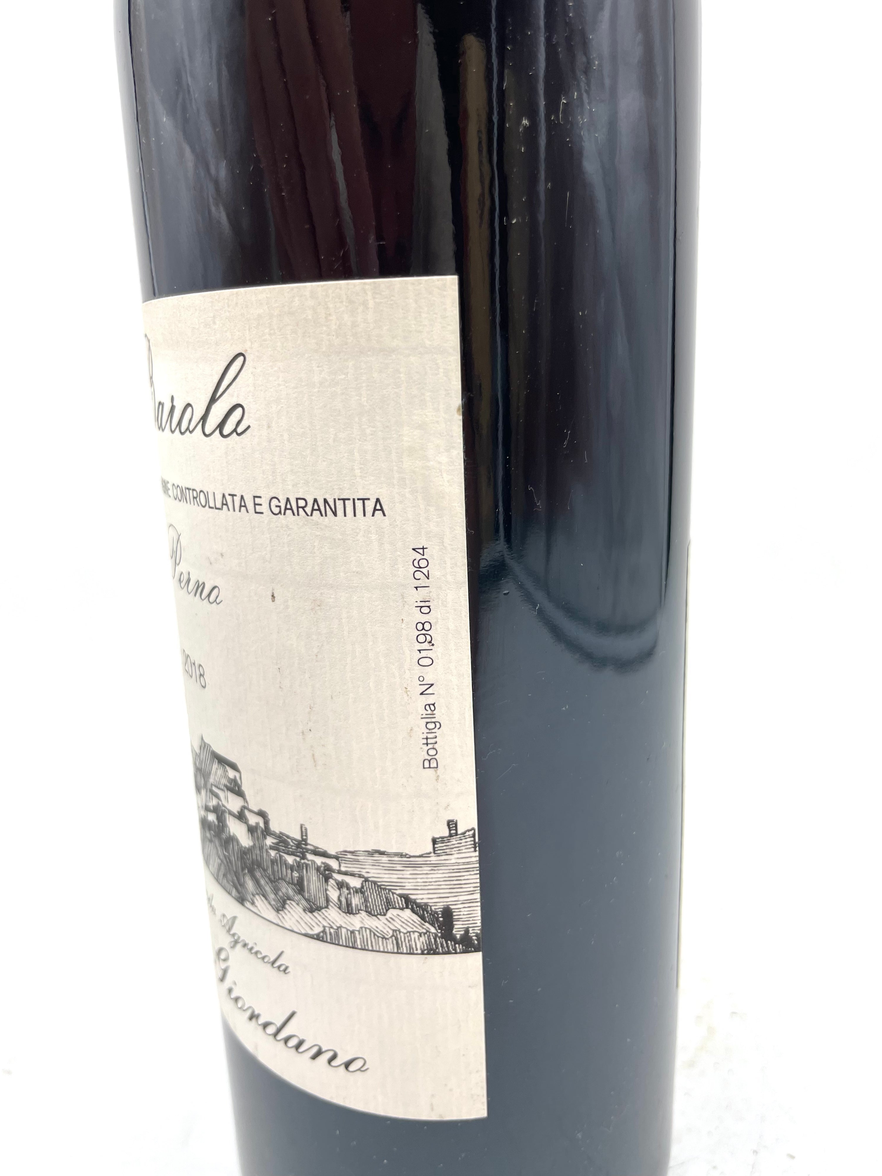 2018 - Paolo Giordano - Barolo Perno