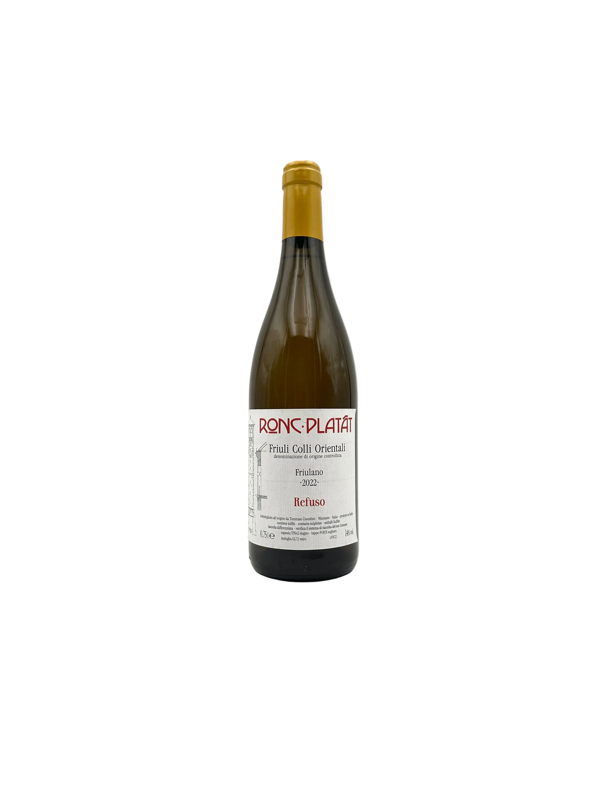 2022 - Ronc Platât - Friulano Refuso