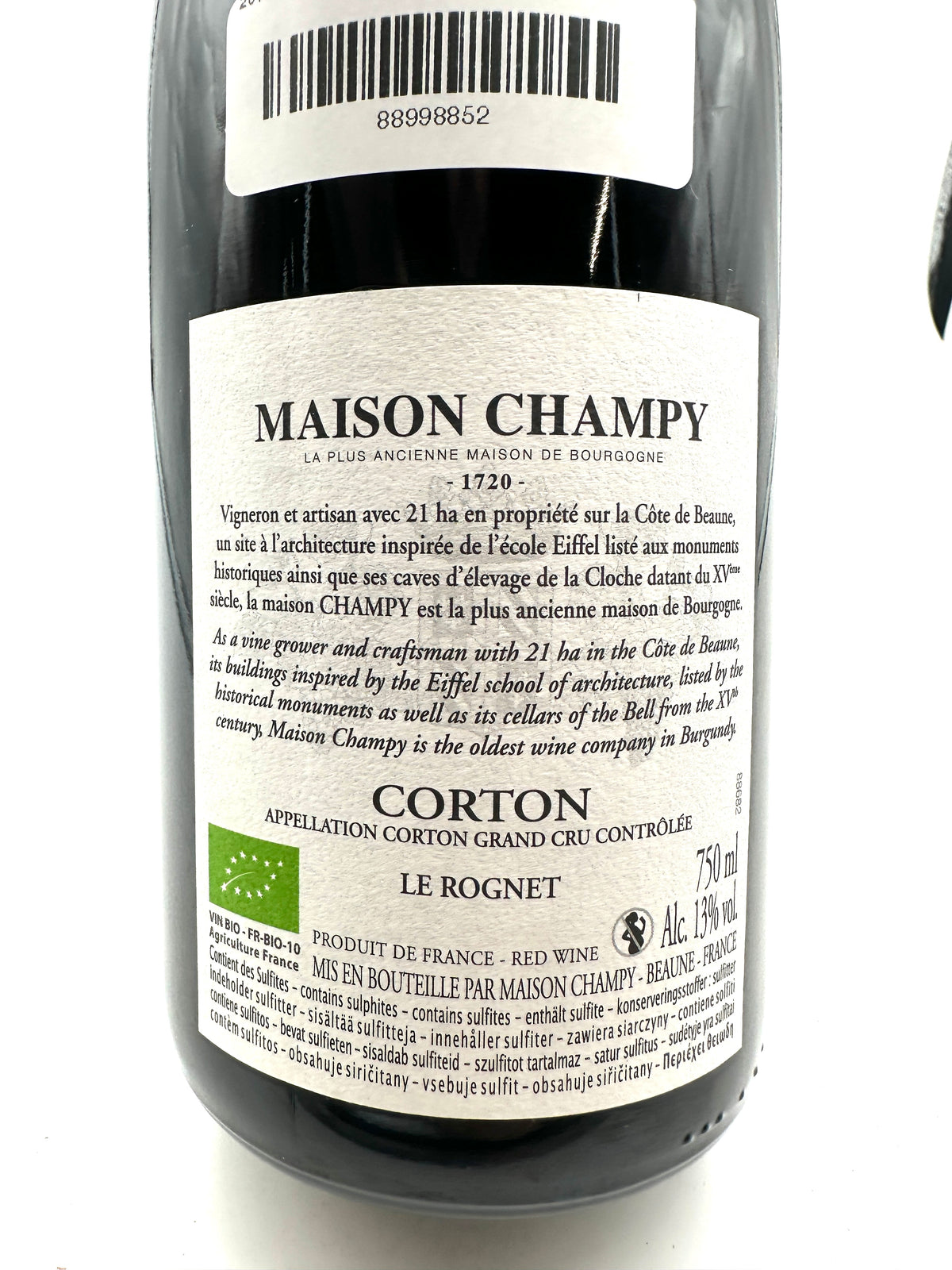 2016 - Maison Champy - Corton Rognet Grand Cru