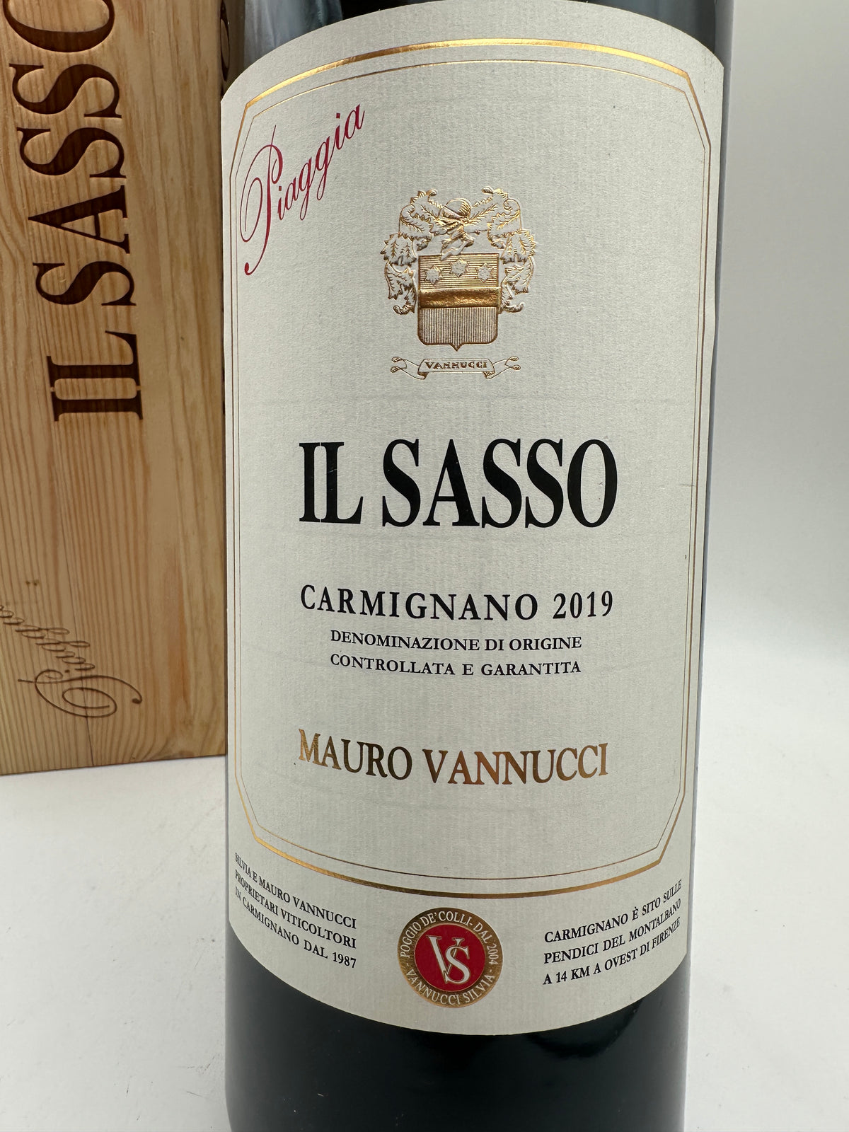2019 - Mauro Vannucci - Il Sasso Carmignano Riserva - 3L