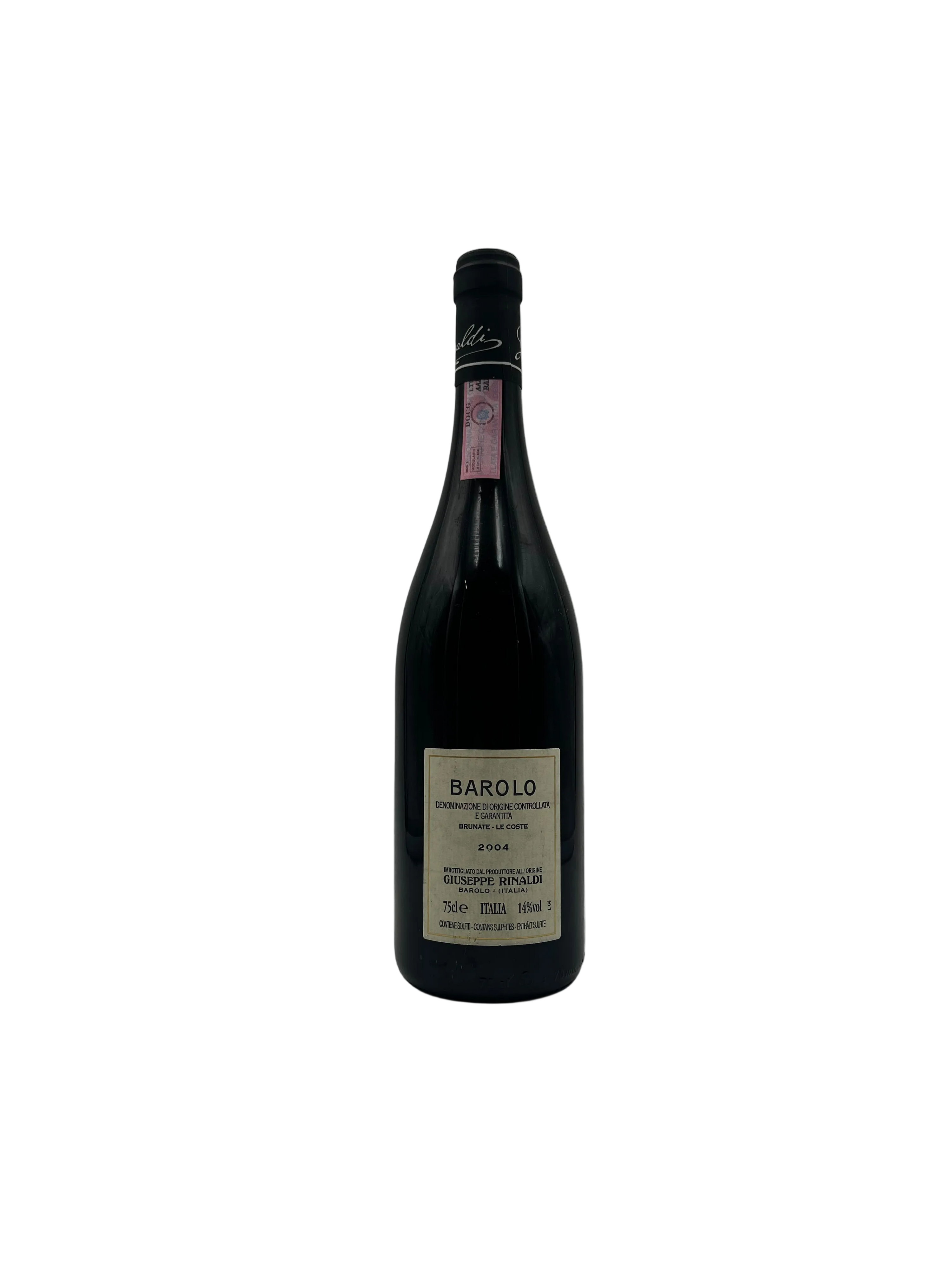 2004 - Giuseppe Rinaldi - Barolo Brunate - Le coste