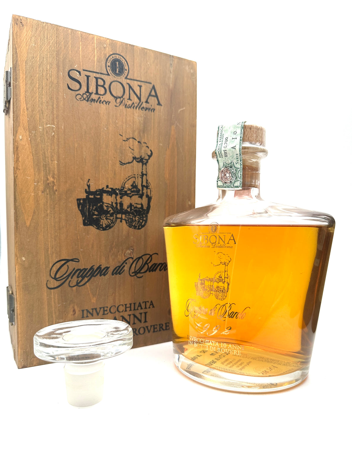 1992 - Sibona - Grappa di Barolo 10 Anni