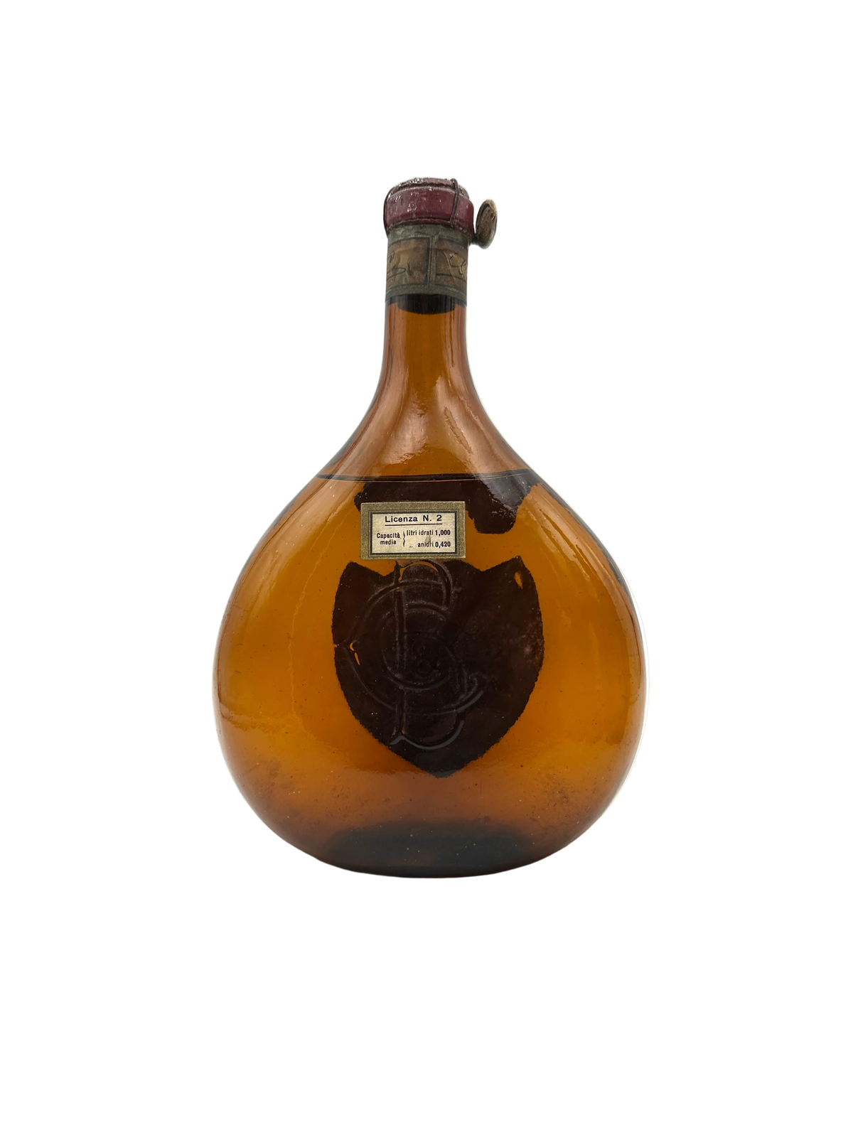 Bocchino - Gran Moscato Acquavite Stravecchia - Sigillo Fasci Anni 1930
