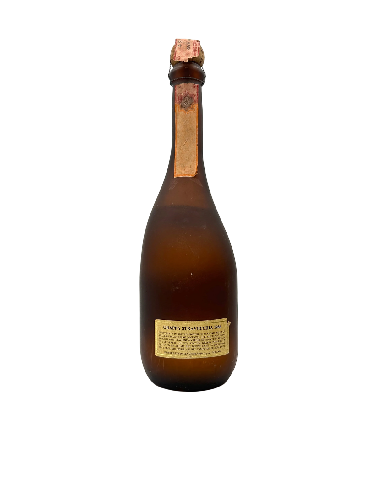 1966 - Monte Sabotino - Grappa Stravecchia