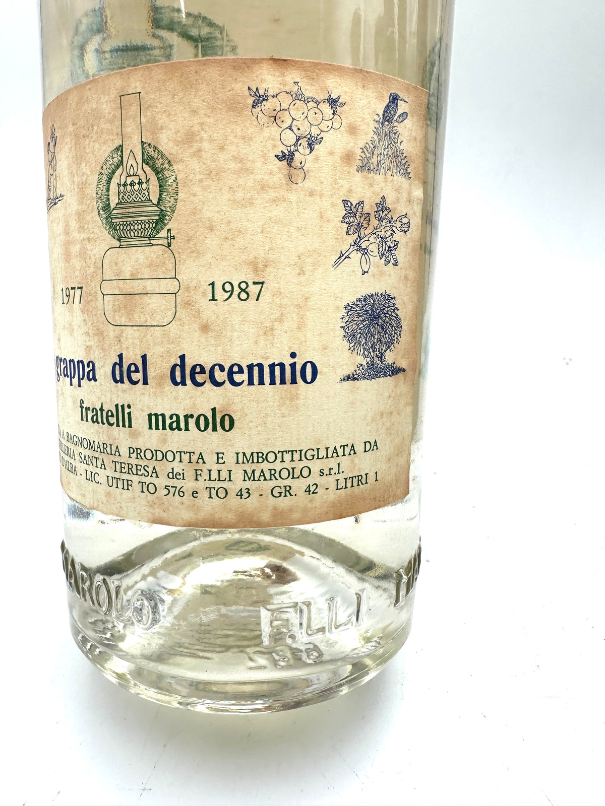 Fratelli Marolo - 1977-1987 Grappa del Decennio