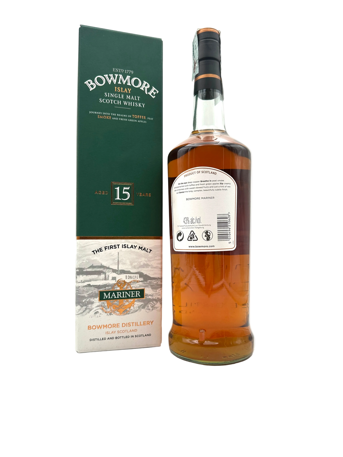 Bowmore - Mariner 15 Years Old Single Malt Scotch Whisky - Anni 2010