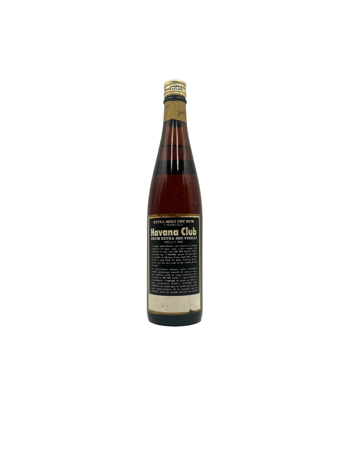 Havana Club - 7 Years Old Extra Aged Dry Rhum - Anni 1960