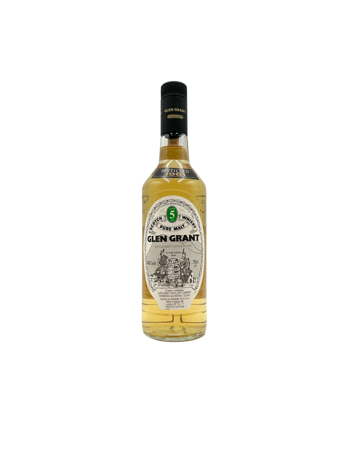 1981 - Glen Grant - 5 Years Old Pure Malt Scotch Whisky