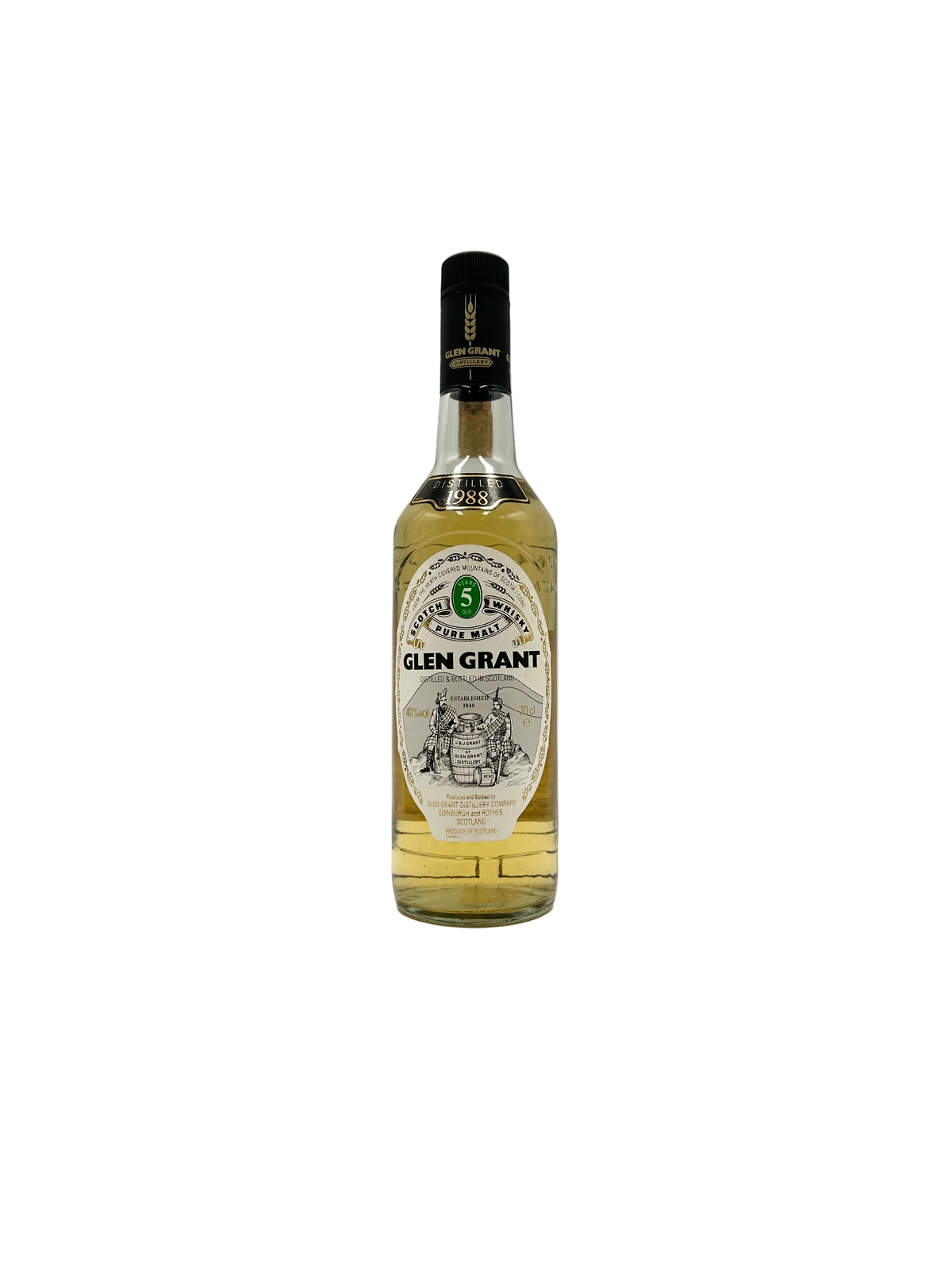 1988 - Glen Grant - 5 Years Old Highland Malt Scotch Whisky