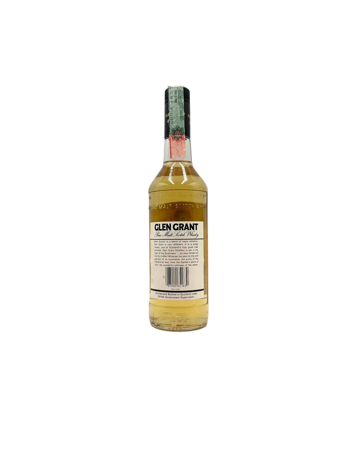 1984 - Glen Grant - 5 Years Old Highland Malt Scotch Whisky
