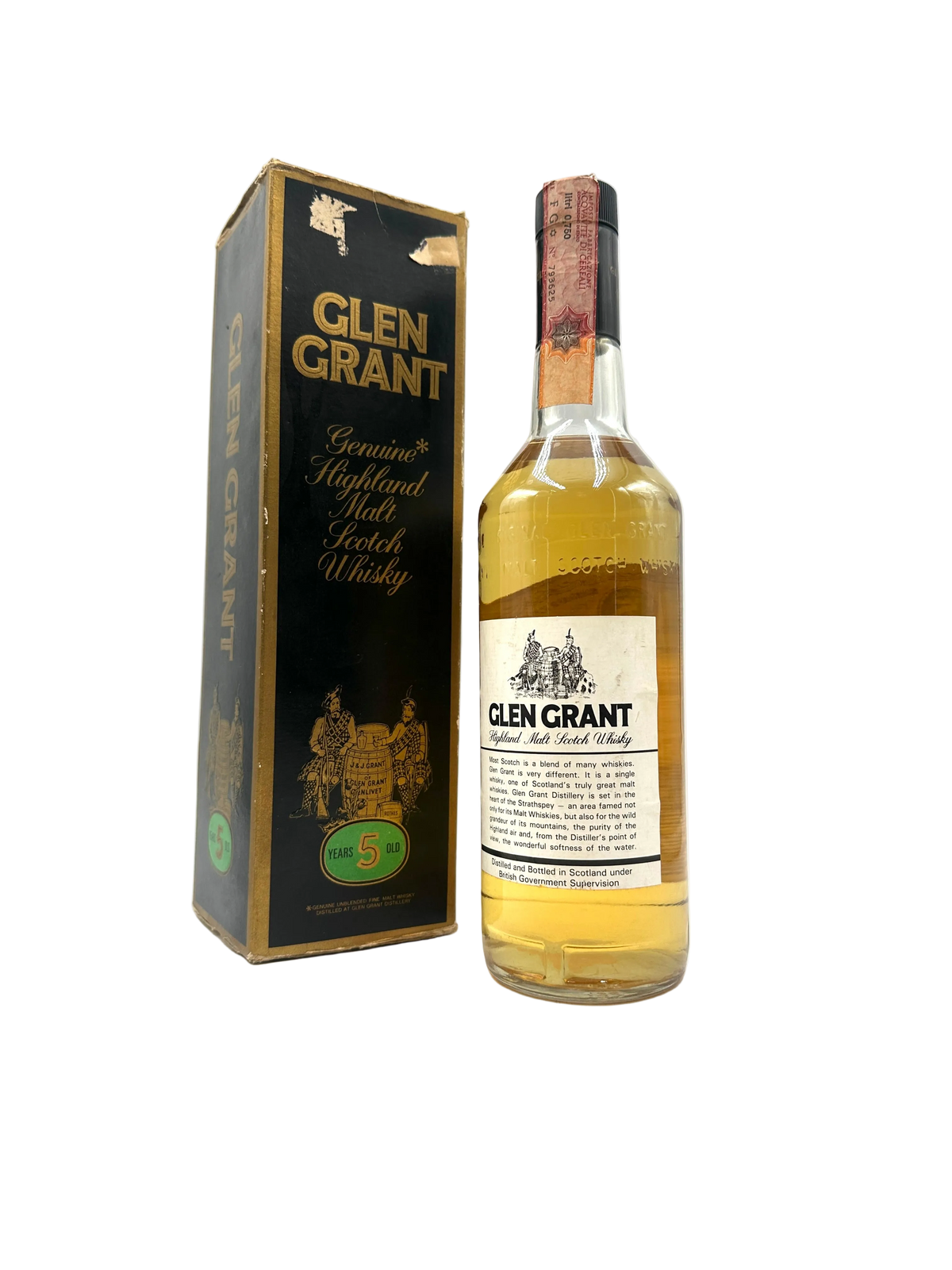 1977 - Glen Grant - 5 Years Old Highland Malt Scotch Whisky