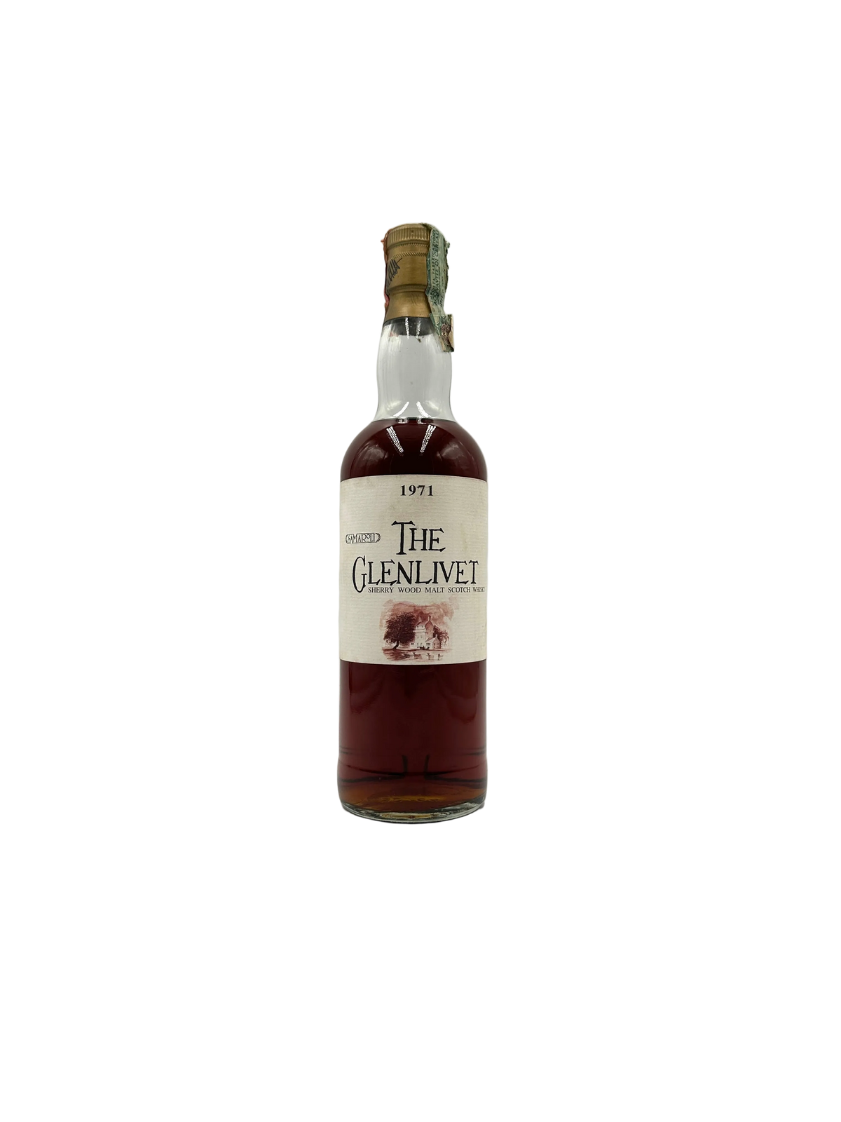 1971 - Glenlivet - Sherry Wood Malt Scotch Whisky - Samaroli "Acquarelles"