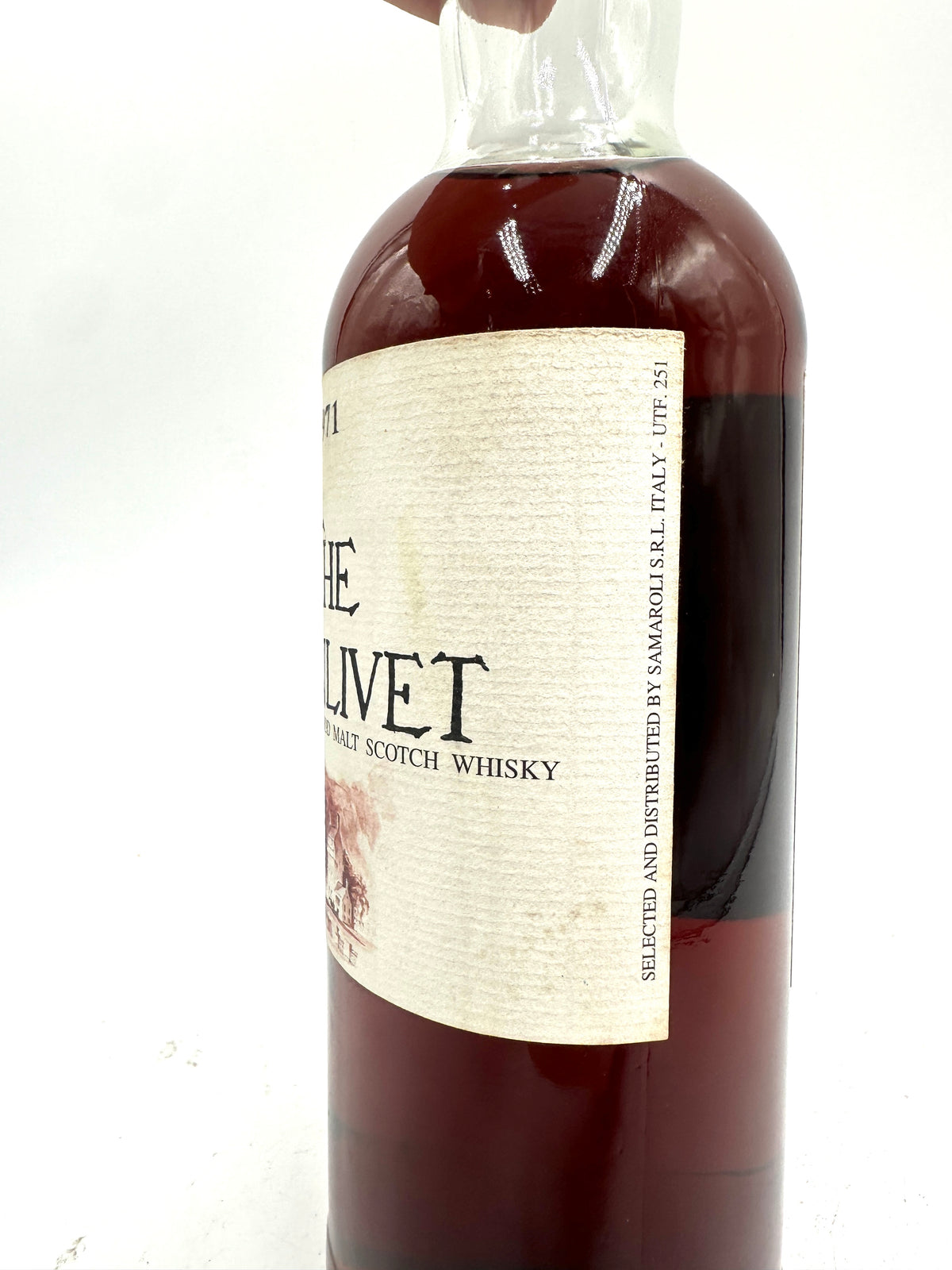 1971 - Glenlivet - Sherry Wood Malt Scotch Whisky - Samaroli "Acquarelles"