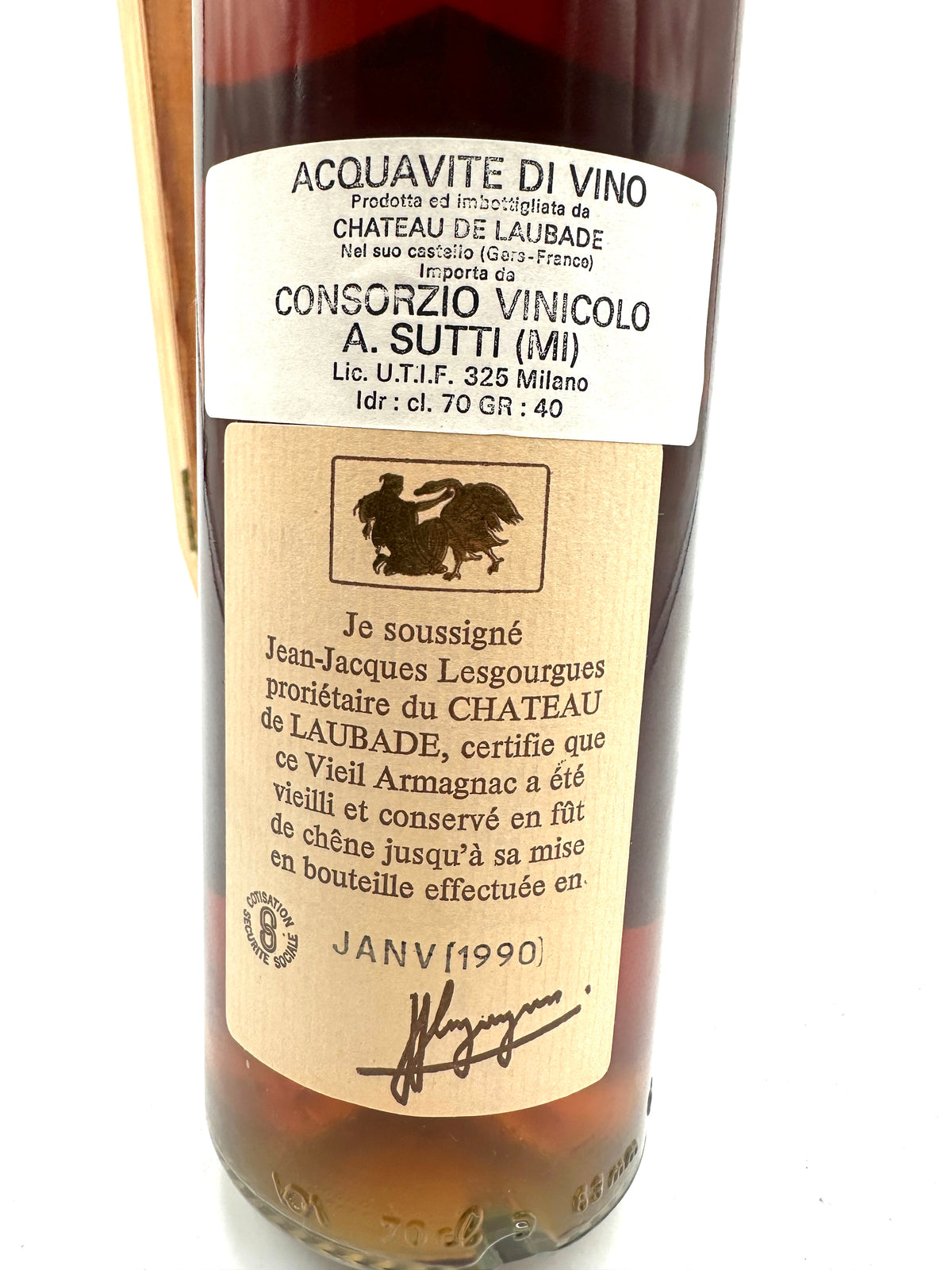 1977 - Chateau de Laubade - Bas Armagnac