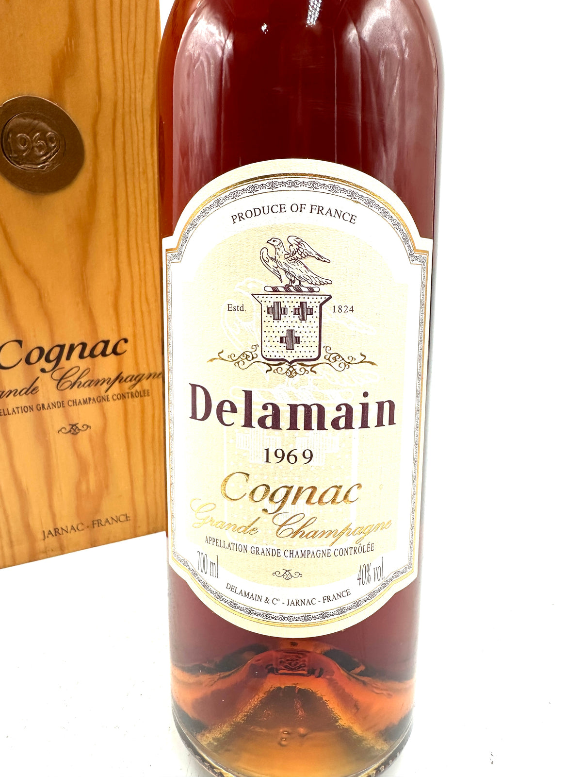 1969 - Delamain - Cognac Grande Champagne 34 Ans d'Age