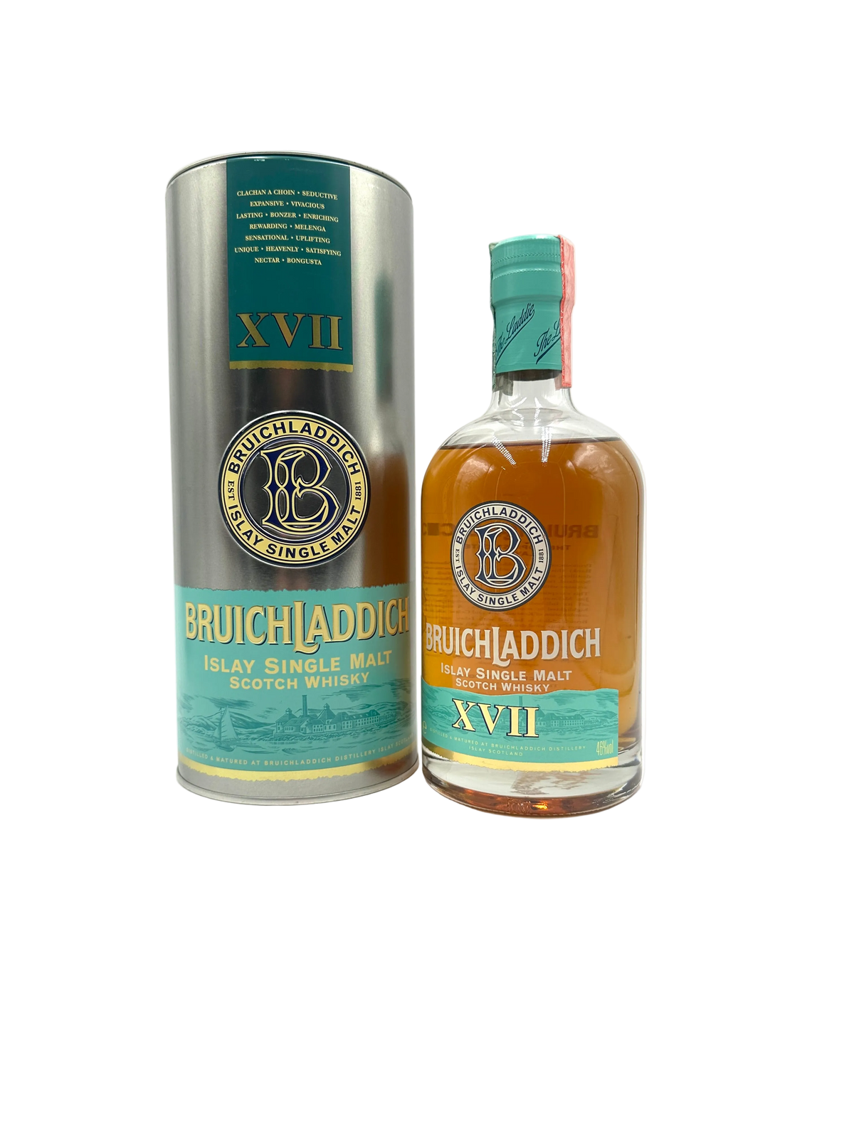 Bruichladdich - 17 Years Old Islay Single Malt Scotch Whisky - Anni 2000