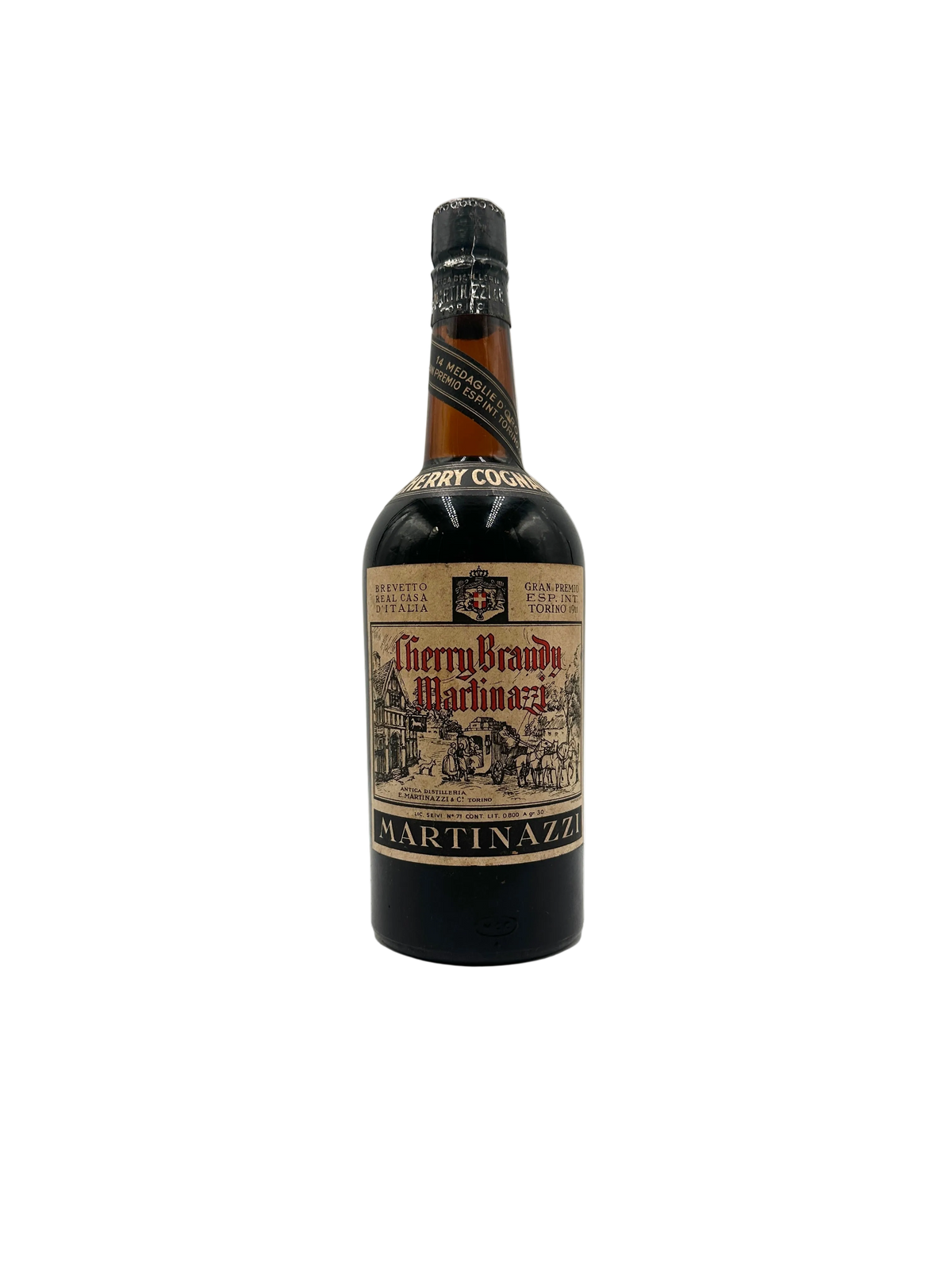 Martinazzi - Cherry Cognac Brandy - Anni 1950