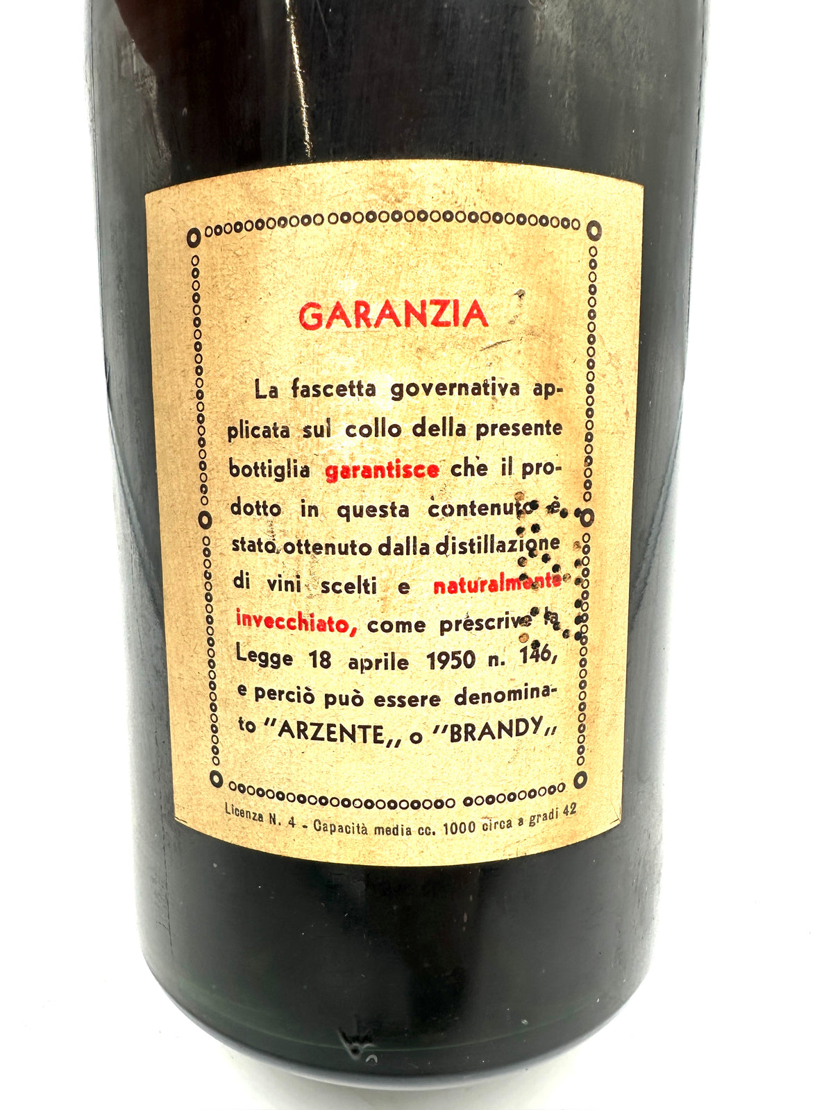 F.lli Barbieri - Vecchia Padova Riserva - Anni 1970