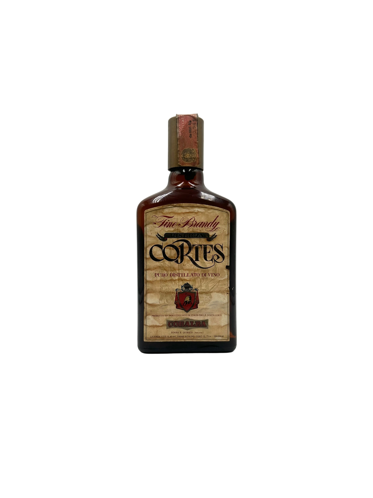 Coralba - Fine Brandy Riserva Cortes - Anni 1970