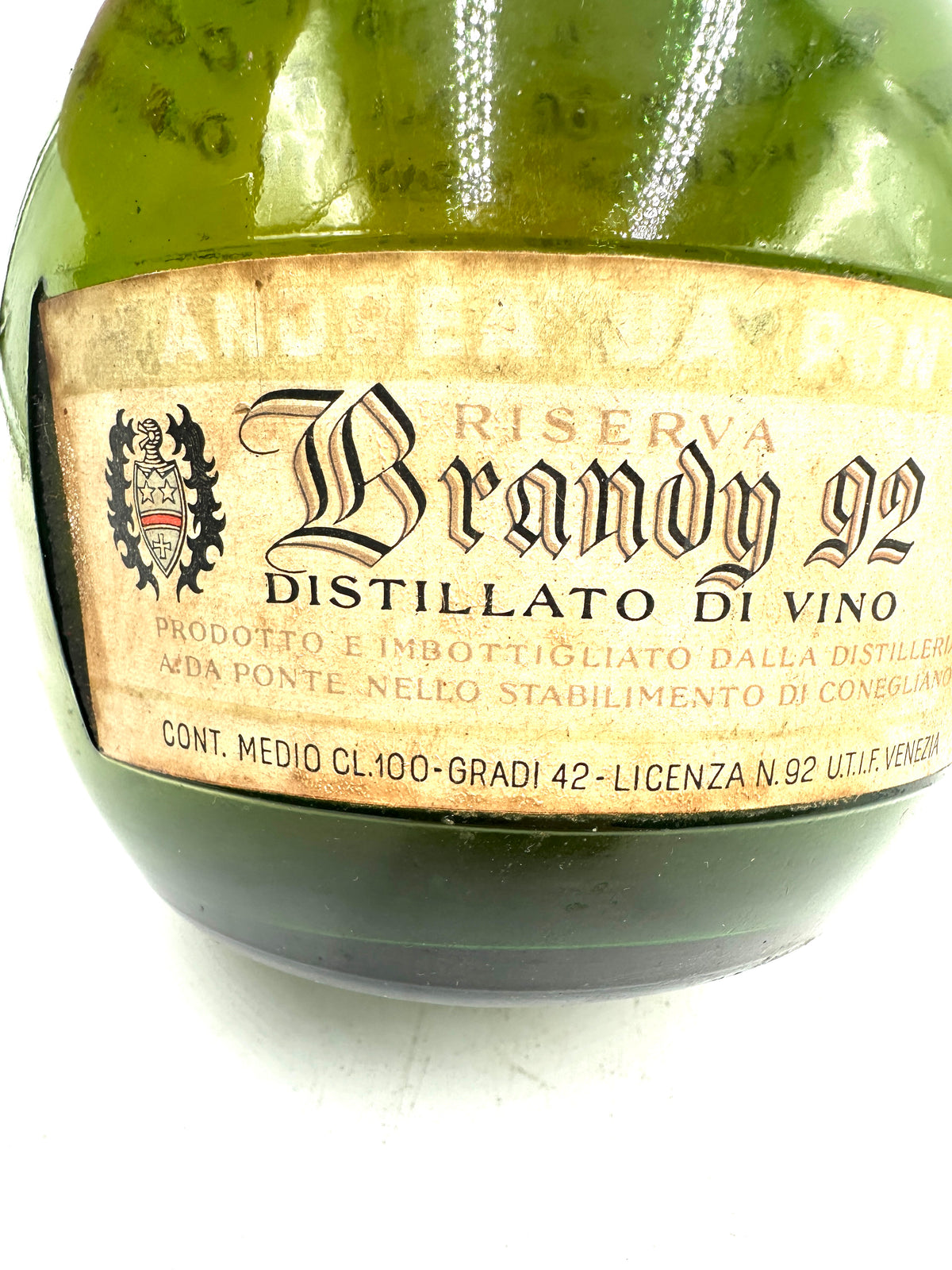 Andrea Da Ponte - Brandy Riserva 92 - Anni 1960