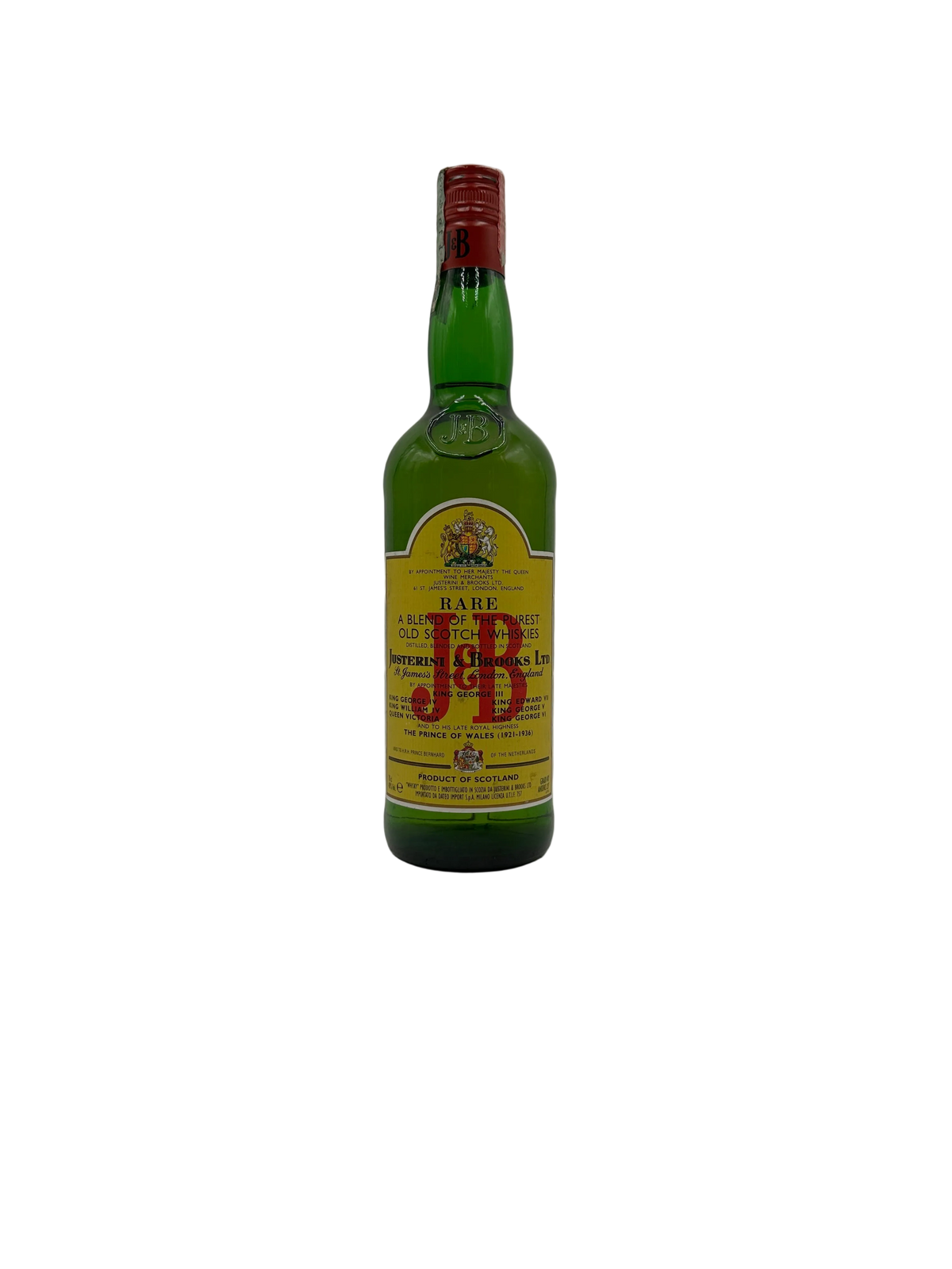 Justerini & Brooks - J&B Rare Old Scotch Whisky - Anni 1990