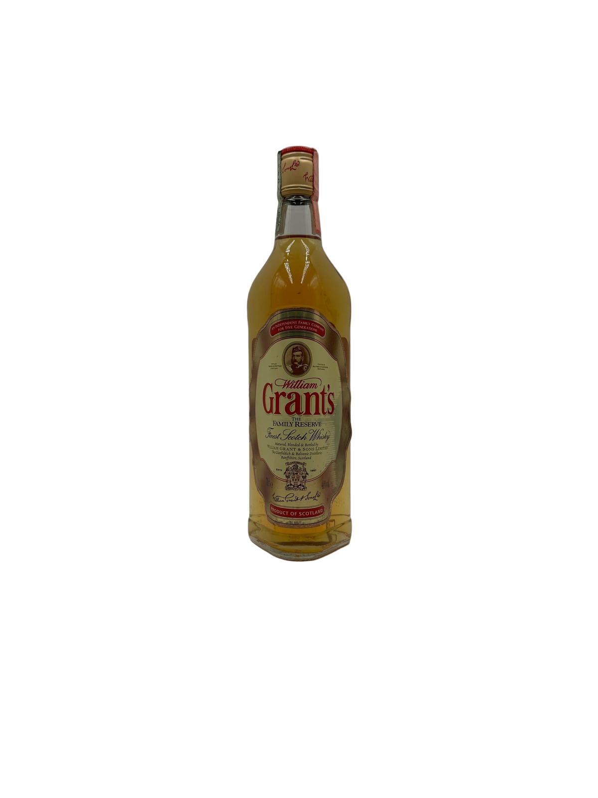 William Grants - Family Reserve Finest Scotch Whisky - Anni 1990