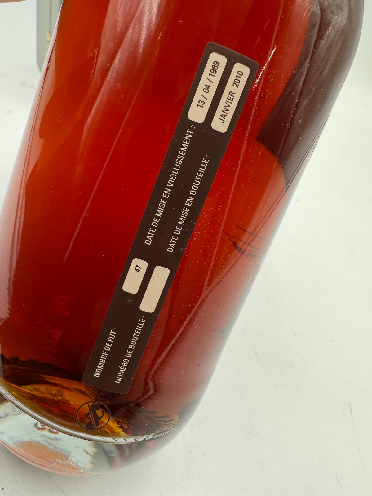 1989 - Damoiseau - Rhum Vieux Millesime Full Proof