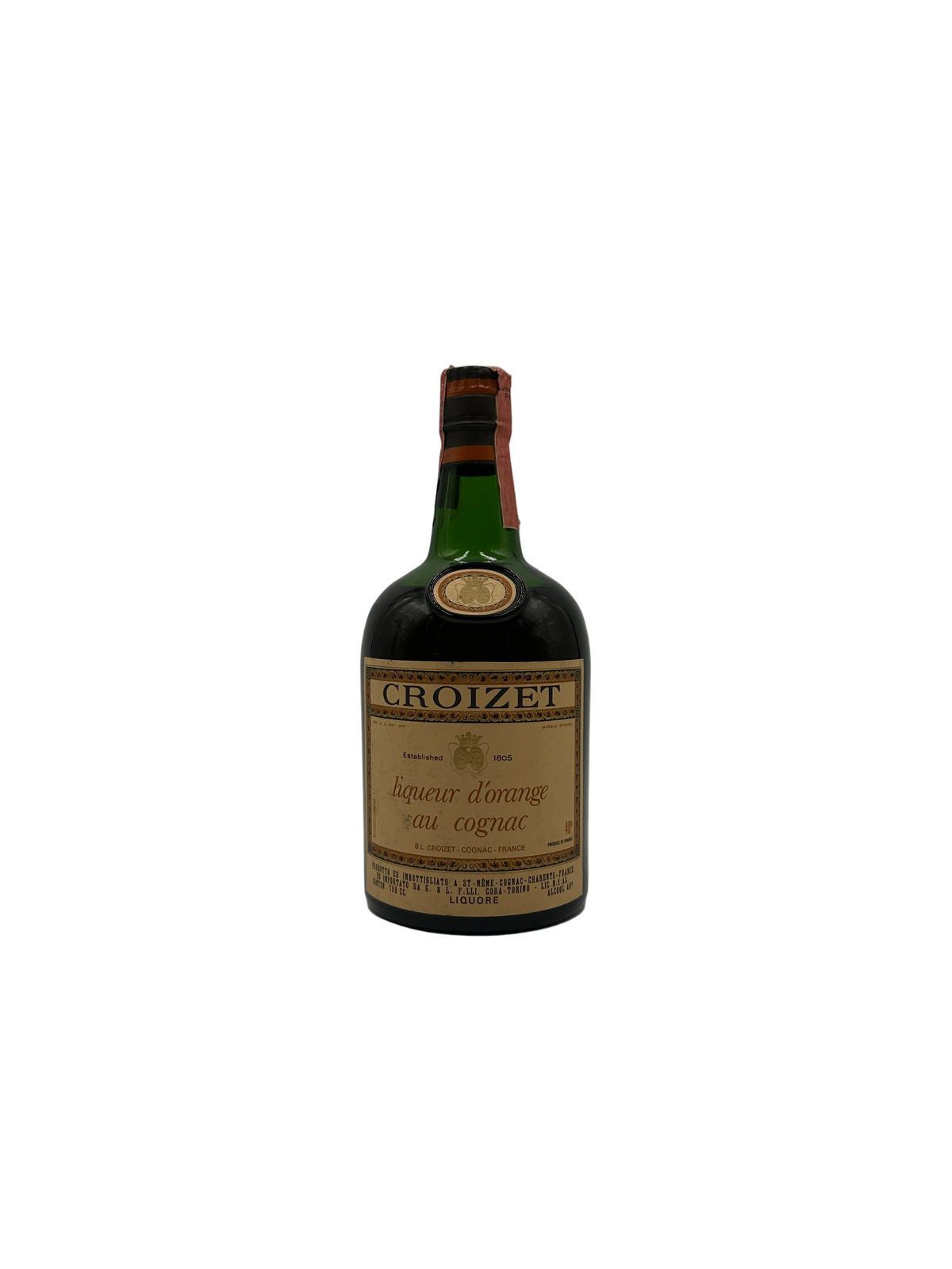 Croizet - Liqueur d'Orange au Cognac - Anni 1970
