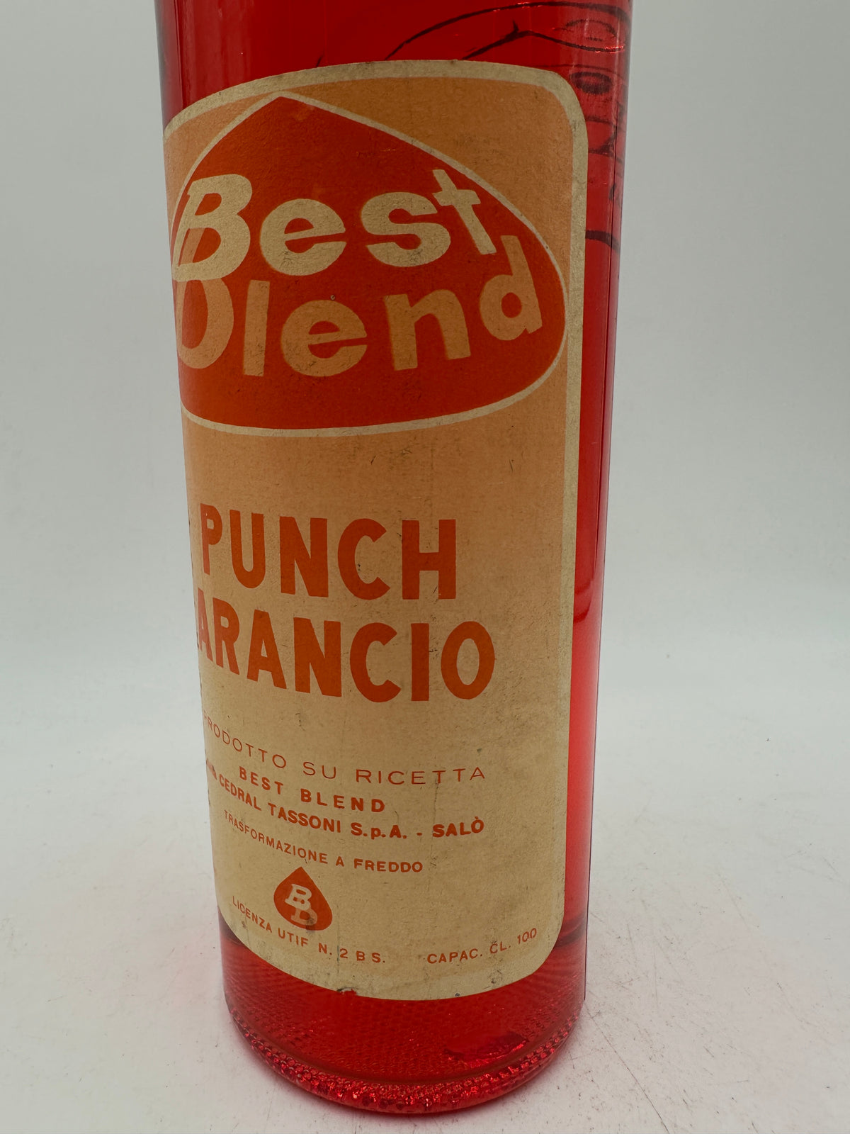 Cedral Tassoni - Best Blend Punch Arancio - Sigillo Stella Anni 1950