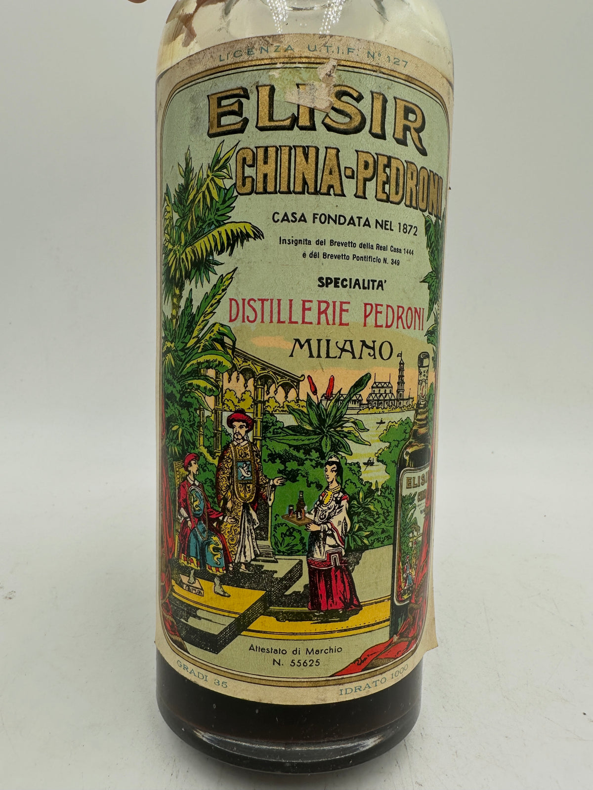 Distillerie Pedroni - Elisir China - Sigillo Stella Anni 1950