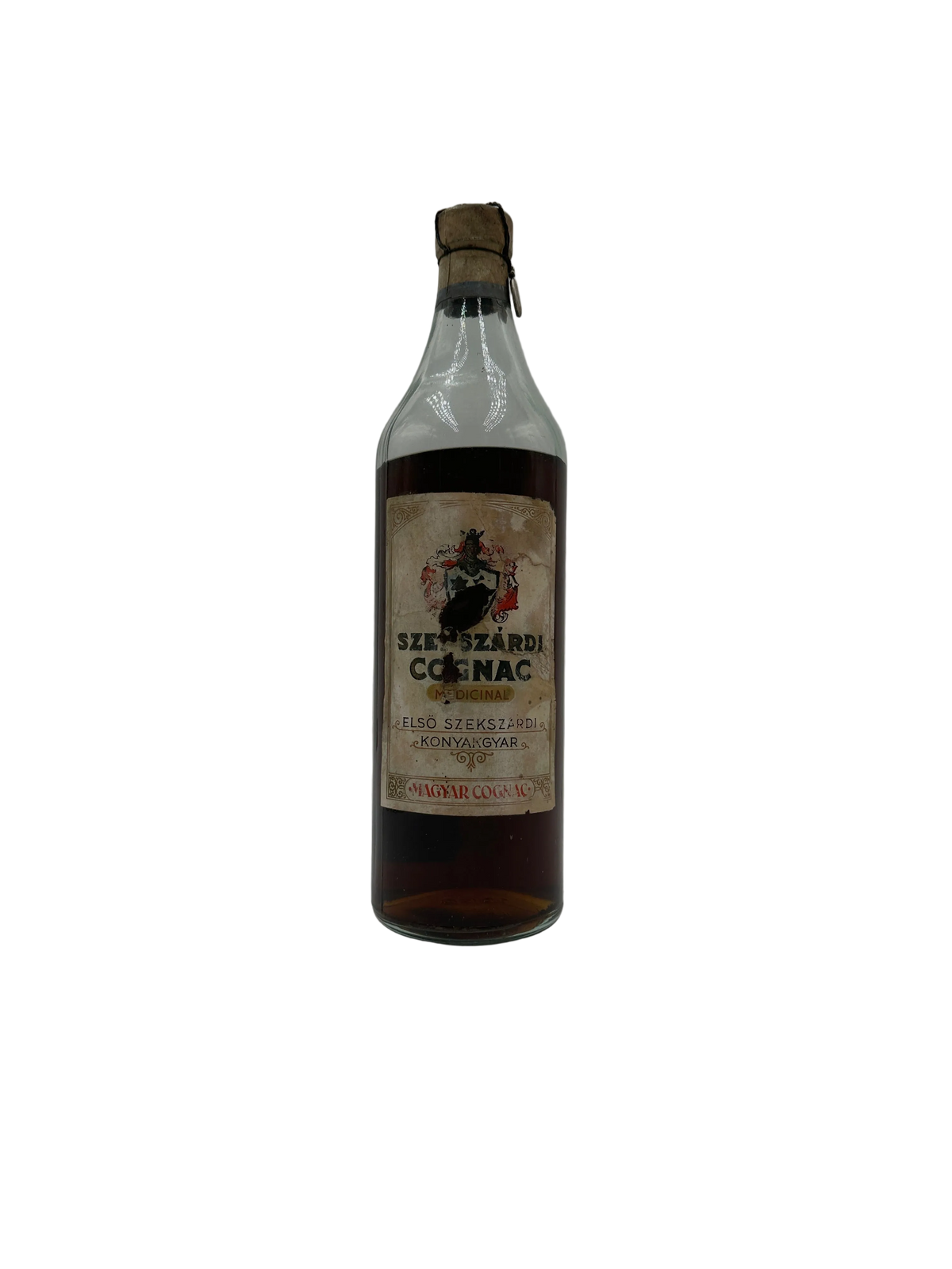 Magyar - Szekszardi Cognac Medicinal - Sigillo Fasci Anni 1940