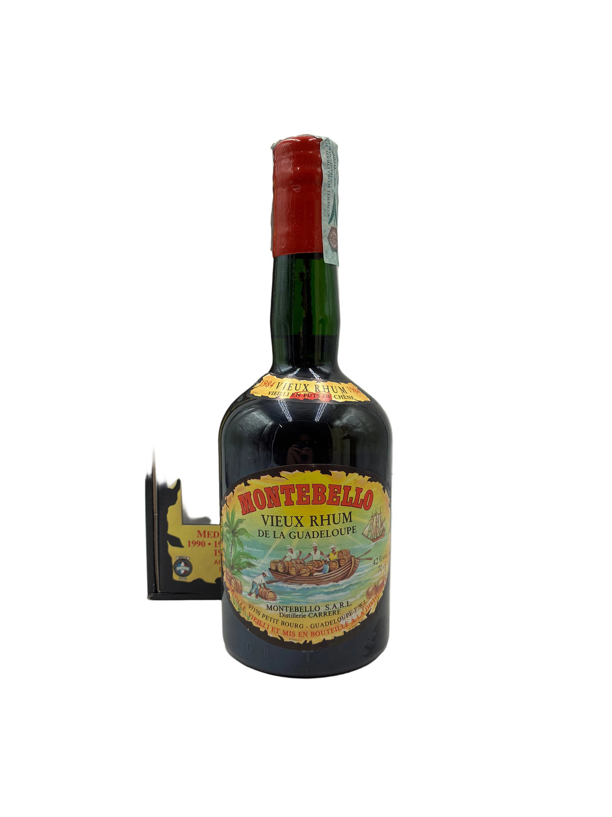 1984 - Montebello - Vieux Rhum De La Guadeloupe - 0,7L 42%