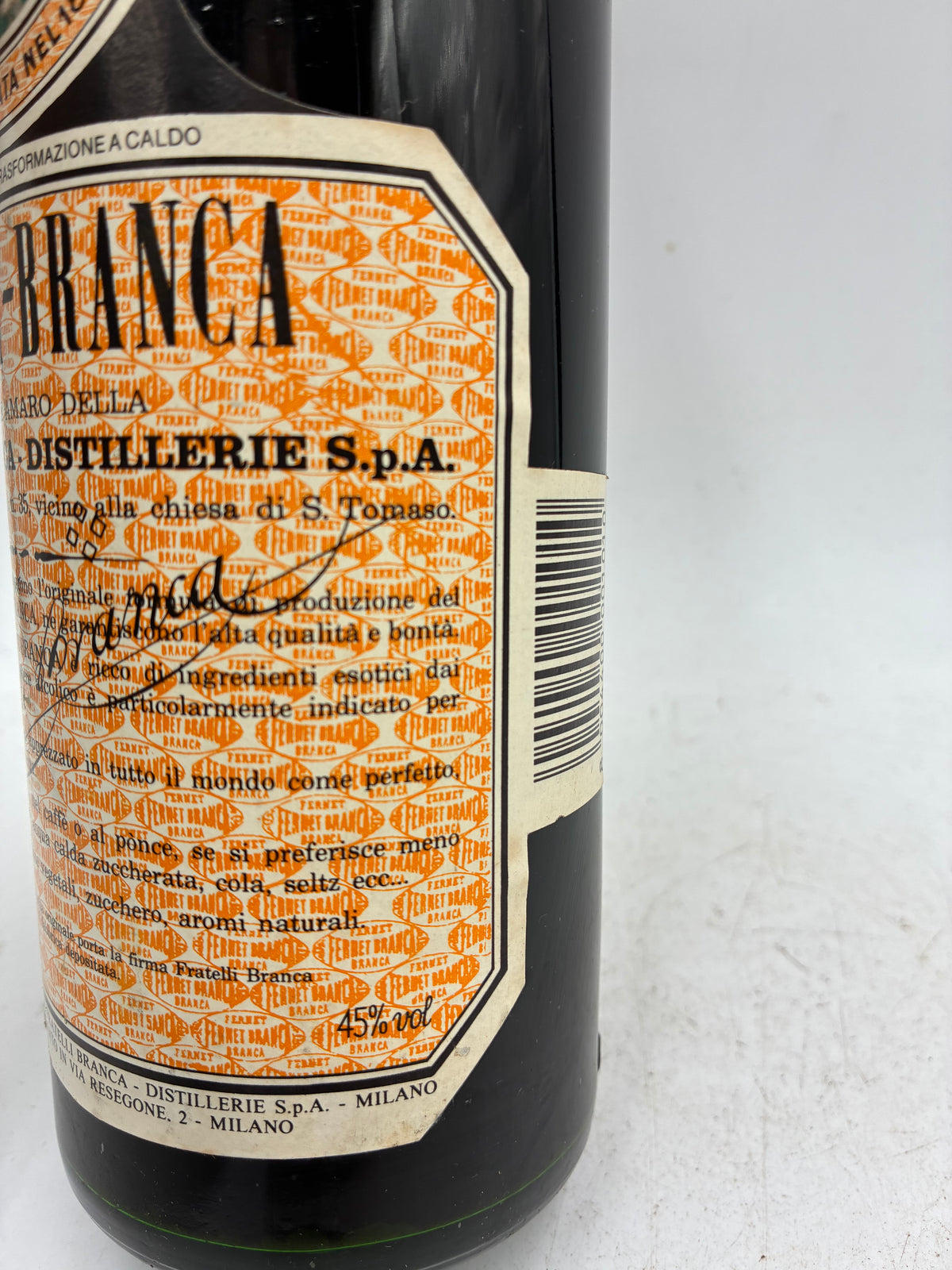 1984 - F.lli Branca - Fernet Branca - 0,75L 45%