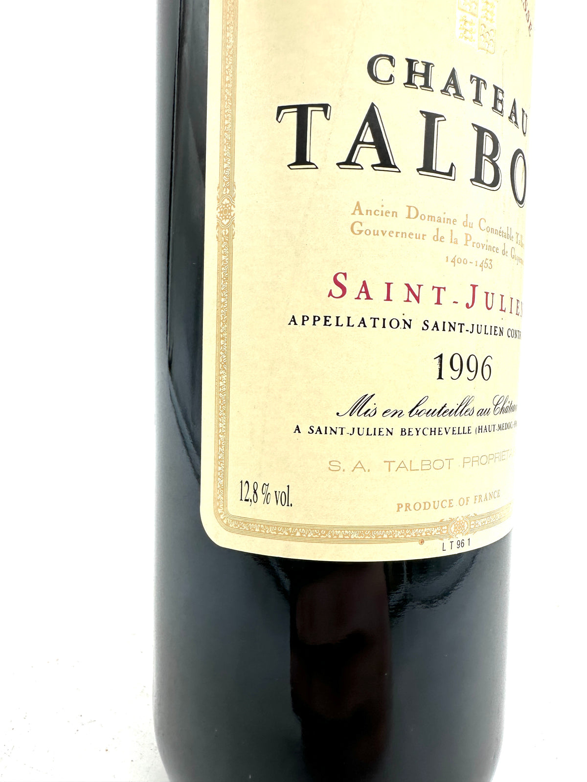 1996 - Chateau Talbot - Saint Julien Grand Cru Classé