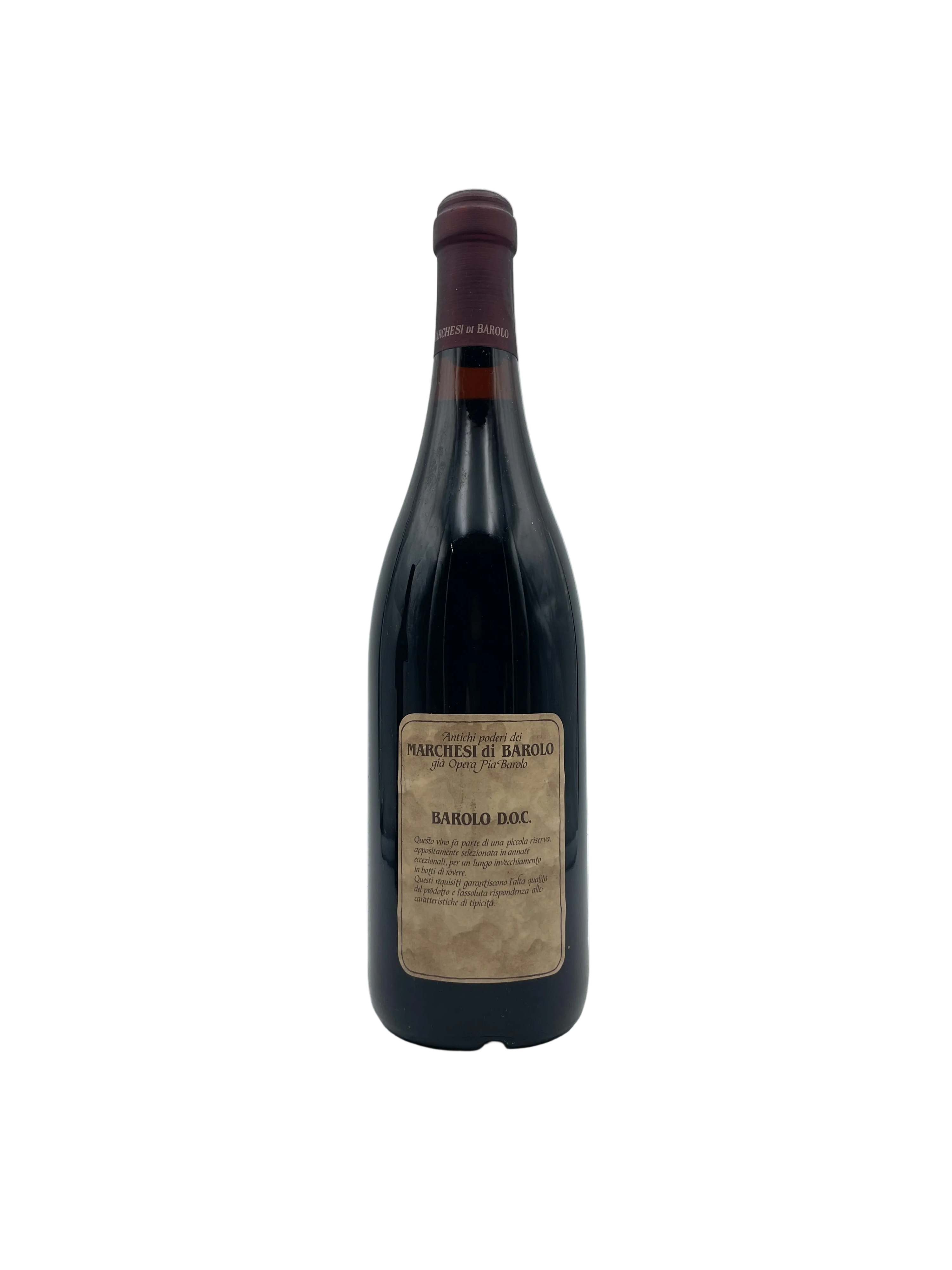 1974 - Marchesi di Barolo - Barolo Riserva della Castellana