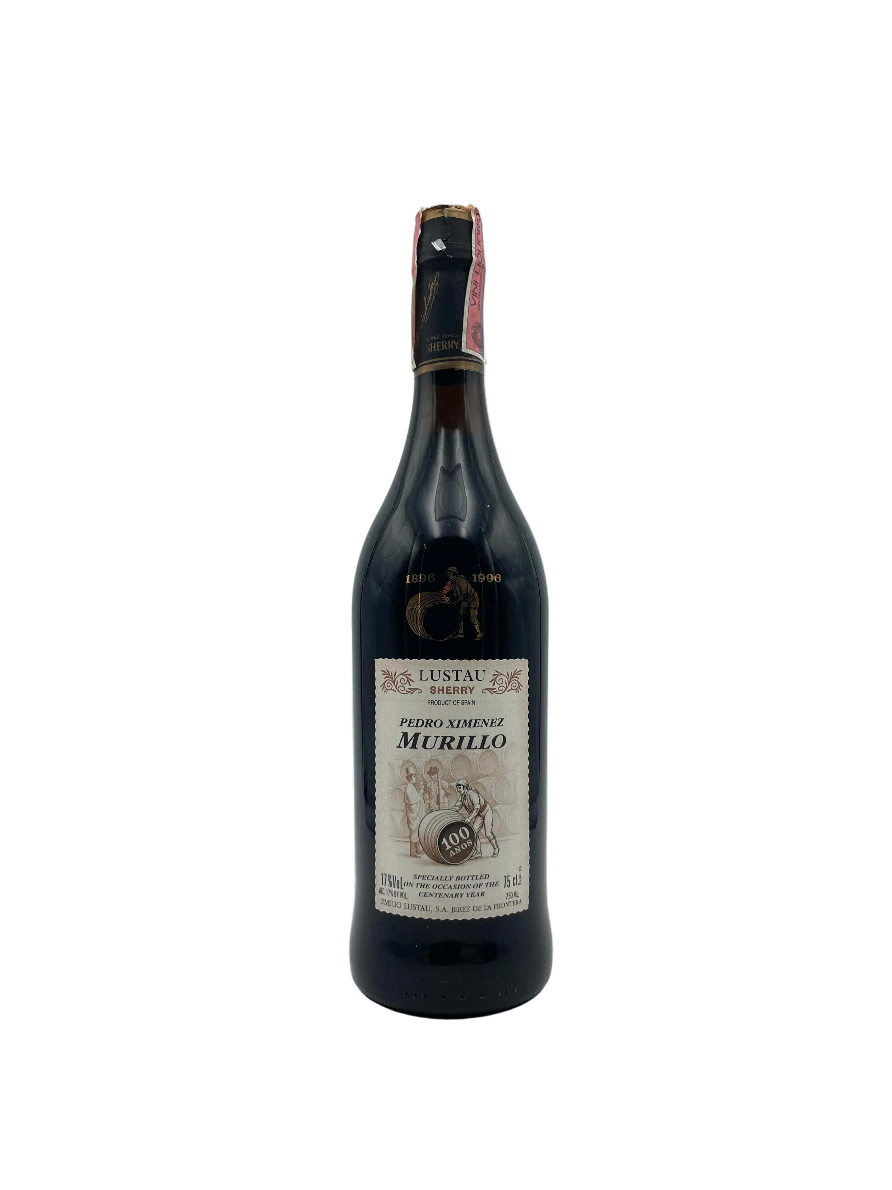 1896 / 1996 - Emilio Lustau - Sherry Pedro Ximenez Murillo 100 Anos